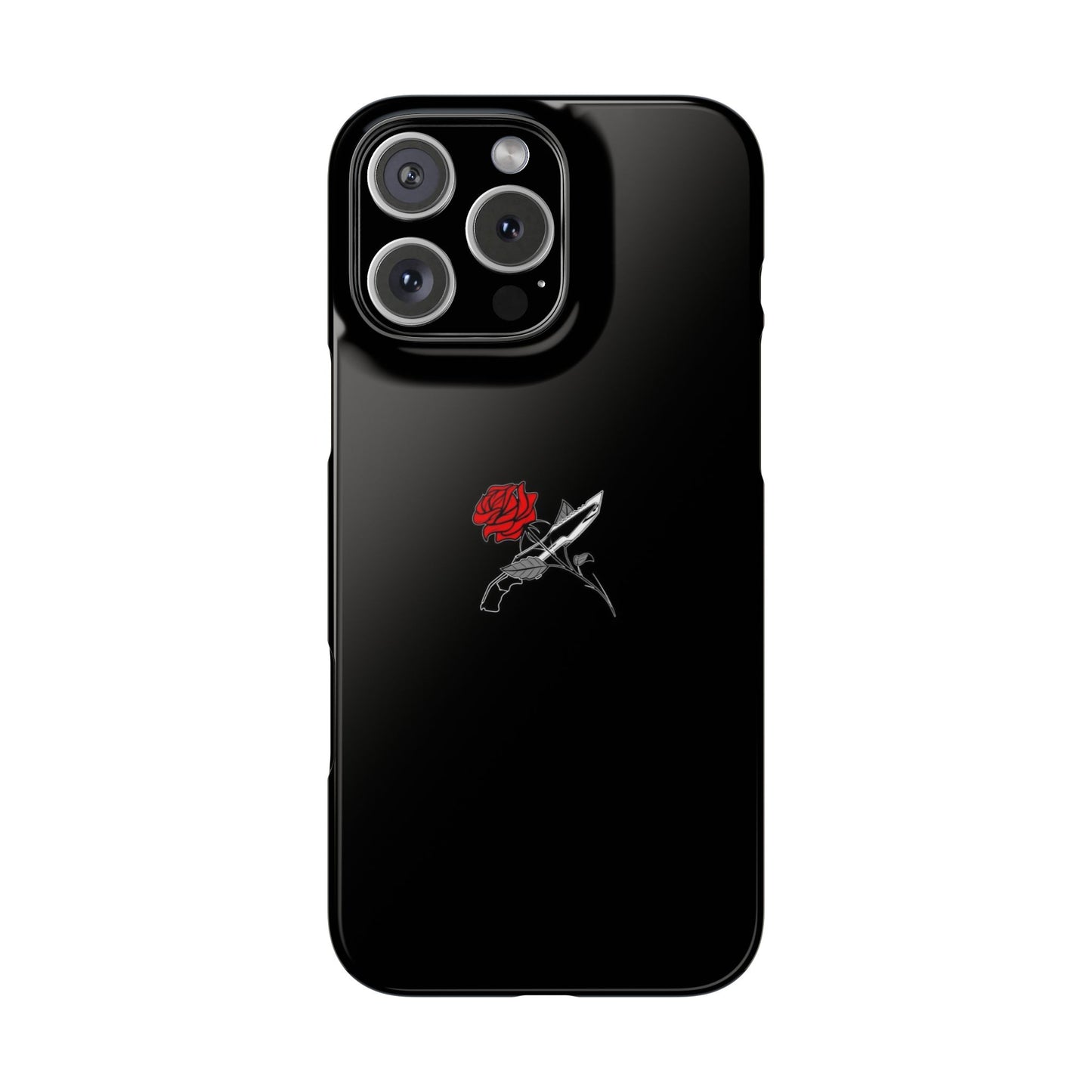 BLACK - Slim Phone Case