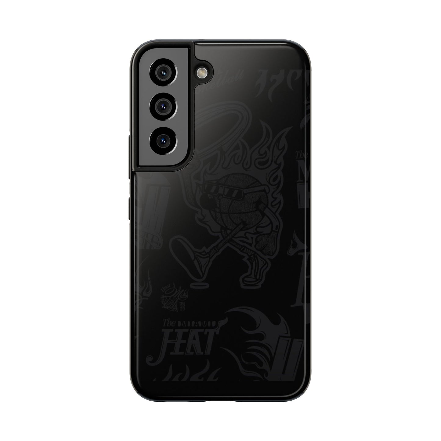 BLACK - Tough Phone Case