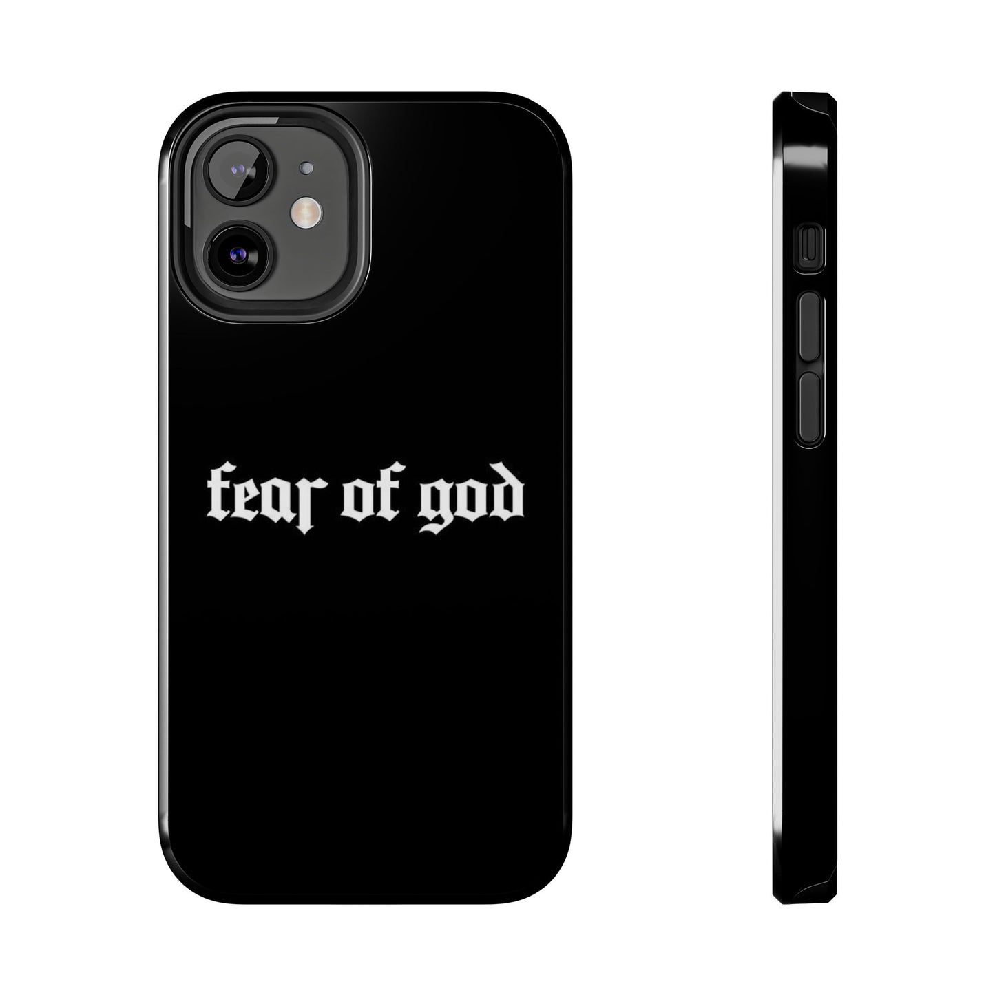 BLACK - Tough Phone Case