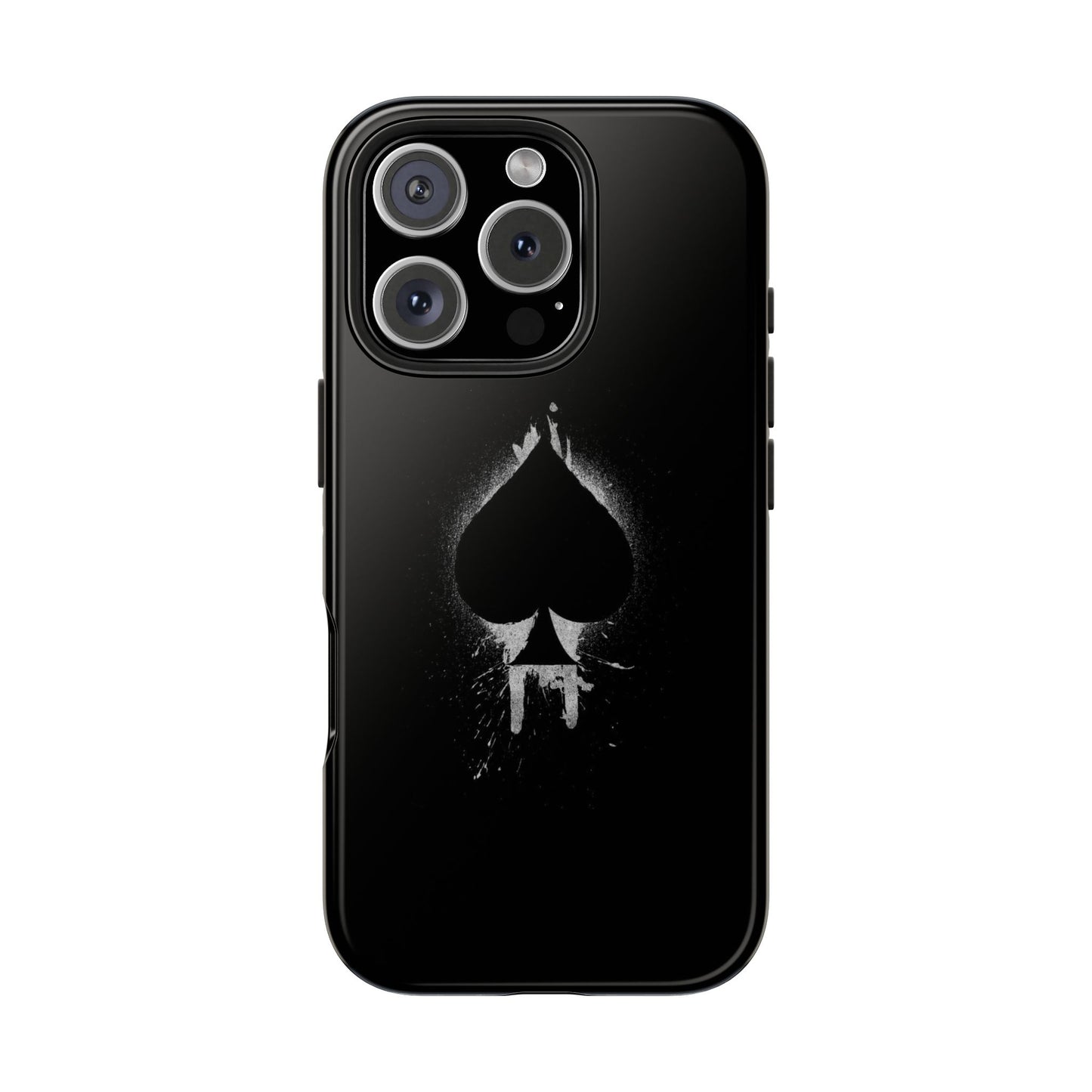 BLACK - Tough Phone Case