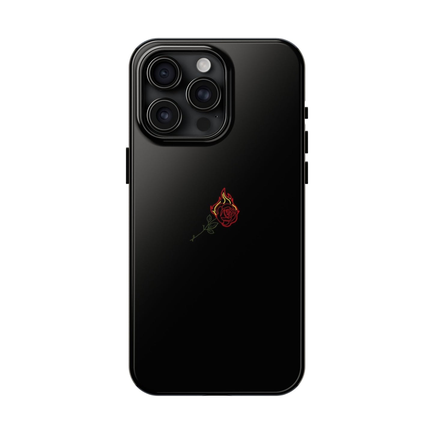 BLACK - Tough Phone Case