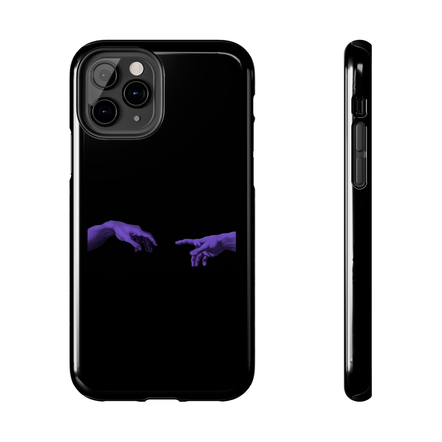 BLACK - Tough Phone Case