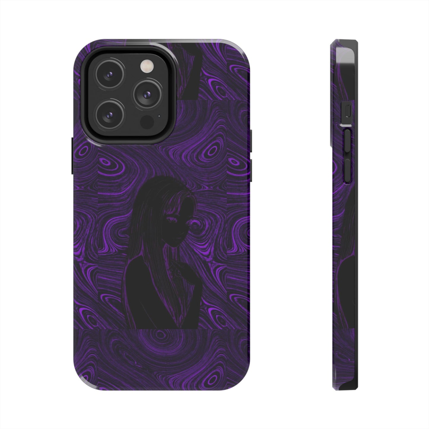 BLACK&PURPLE - Tough Phone Case