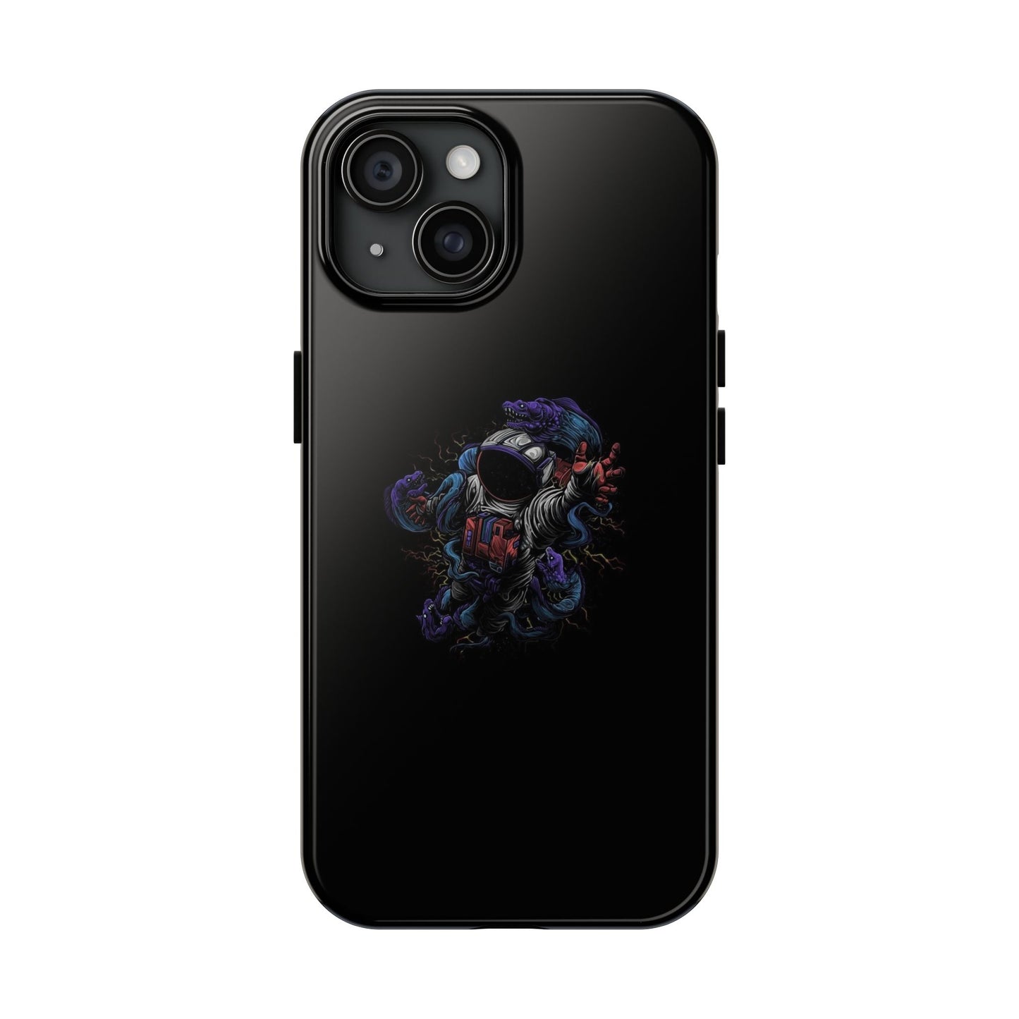 BLACK - Tough Phone Case