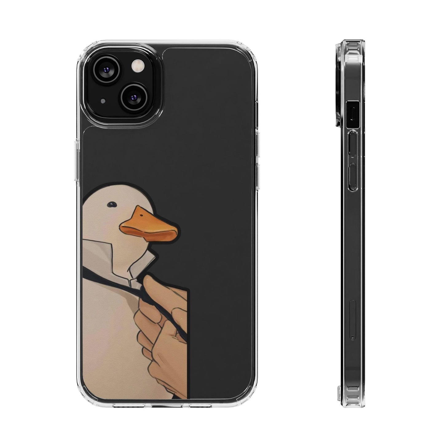 GENTLE DUCK - Clear Phone Case