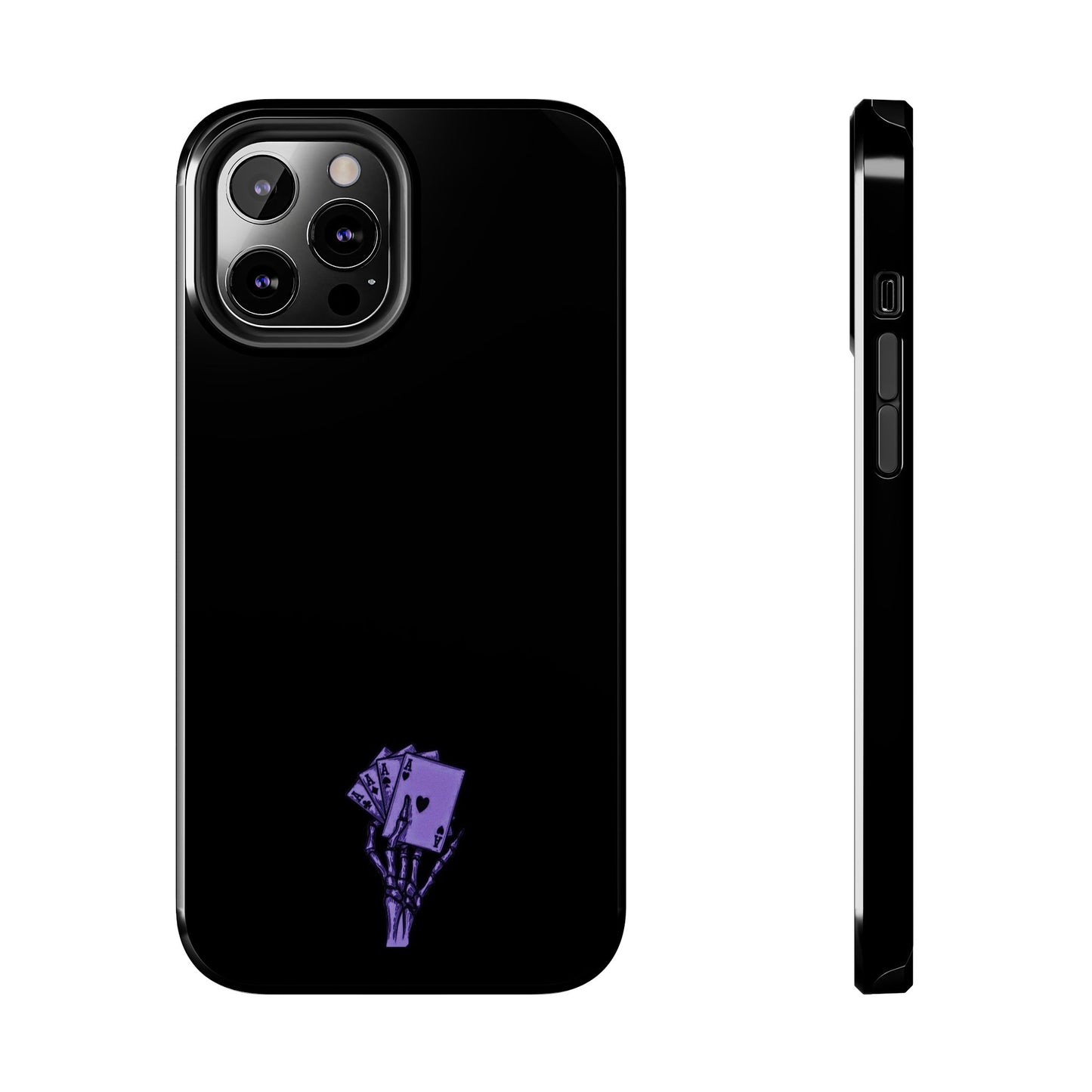 BLACK - Tough Phone Case