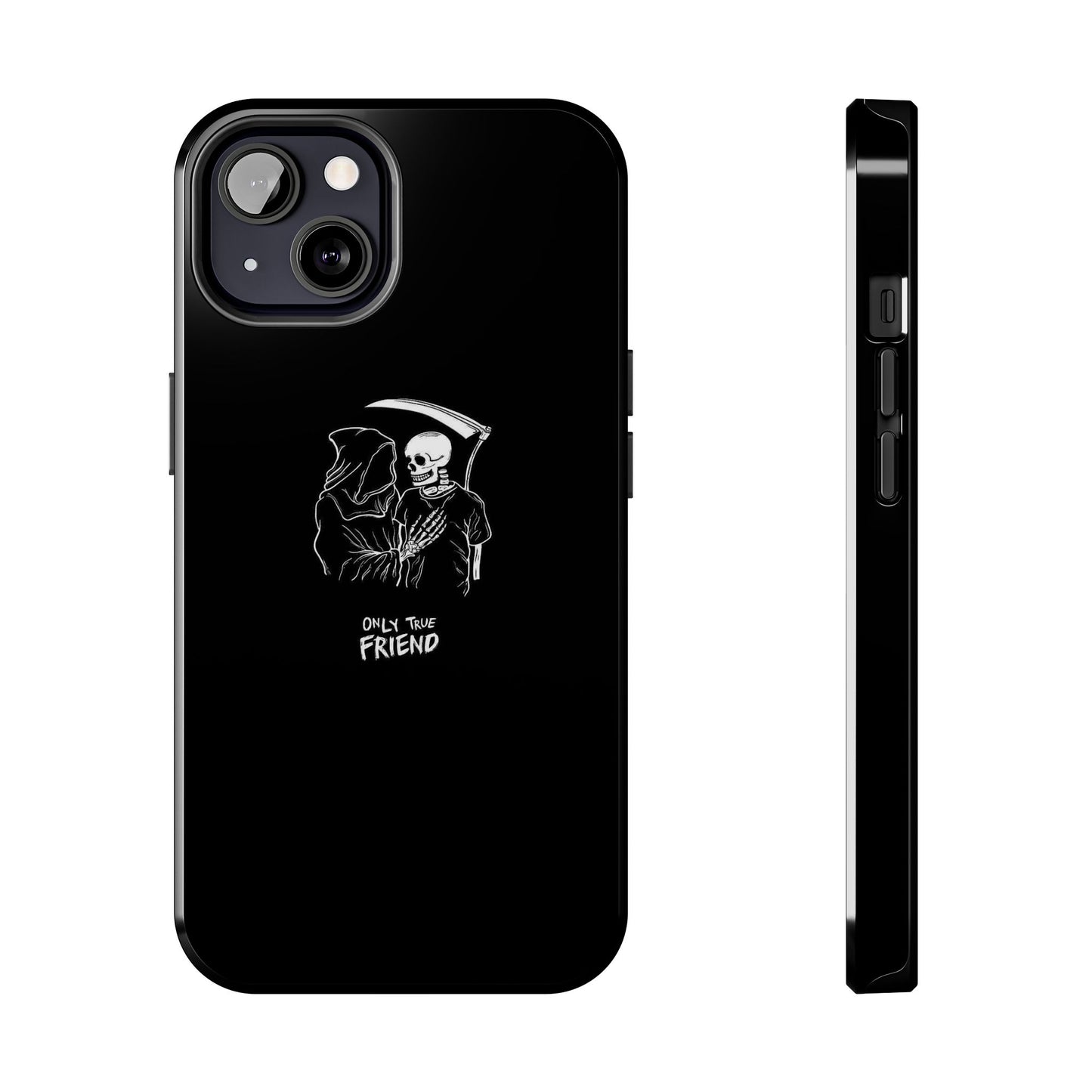 BLACK - Tough Phone Case