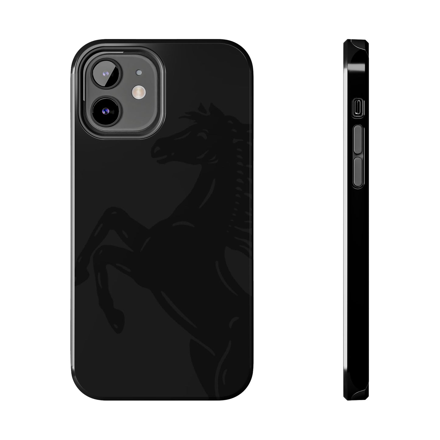 BLACK - Tough Phone Case