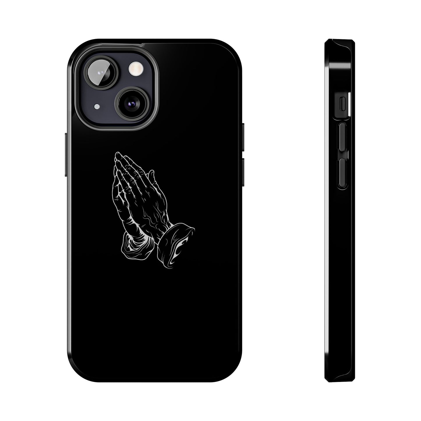 BLACK - Tough Phone Case