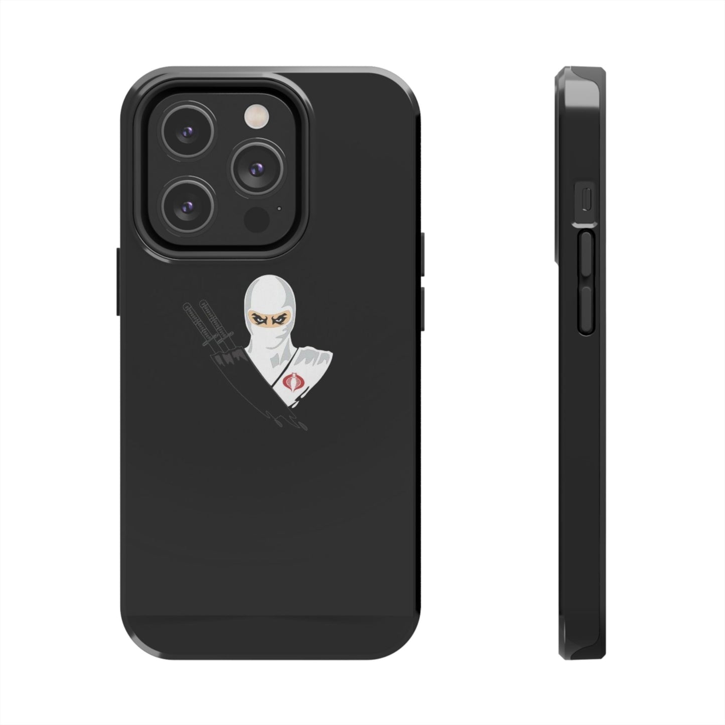 BLACK - Tough Phone Case