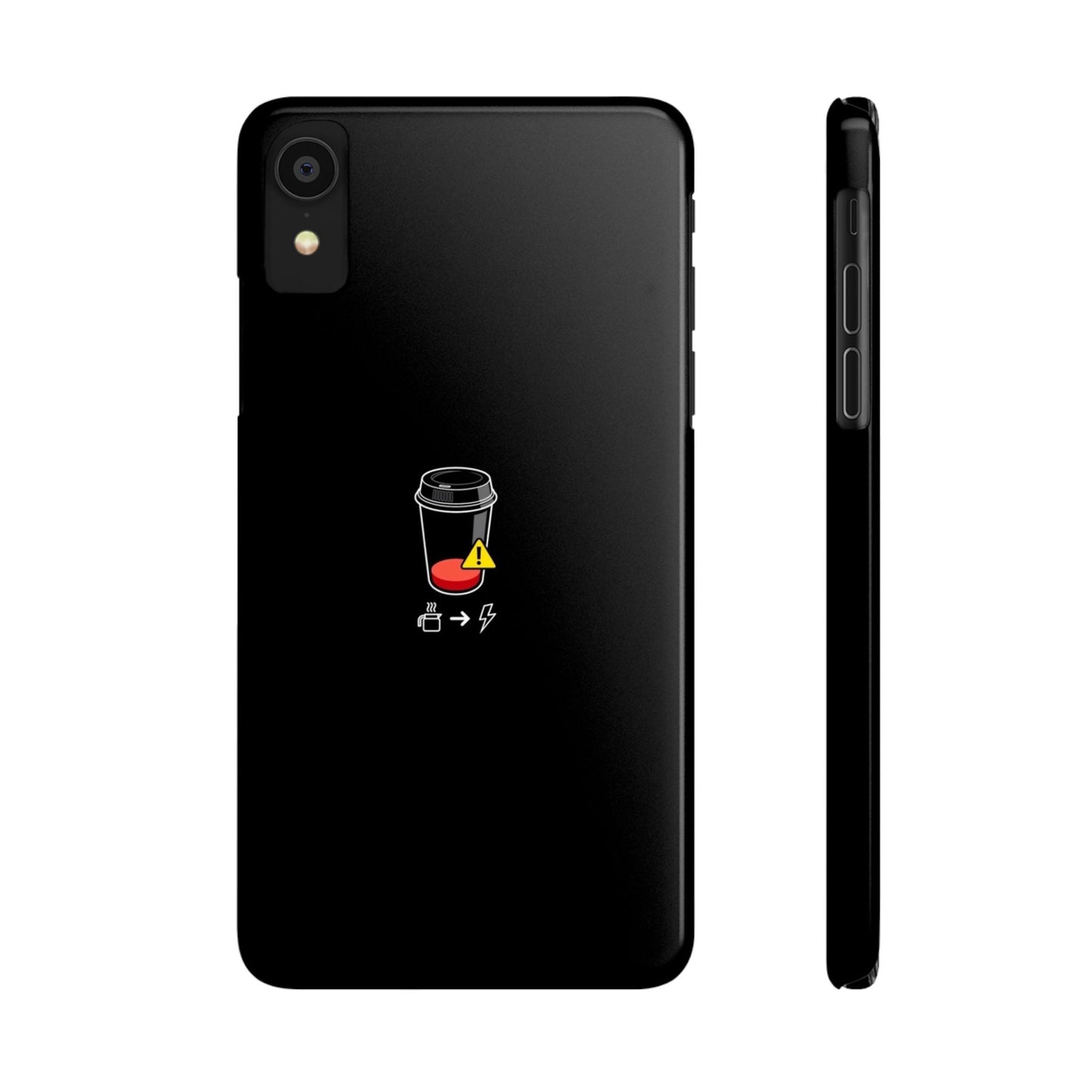 BLACK - Slim Phone Case