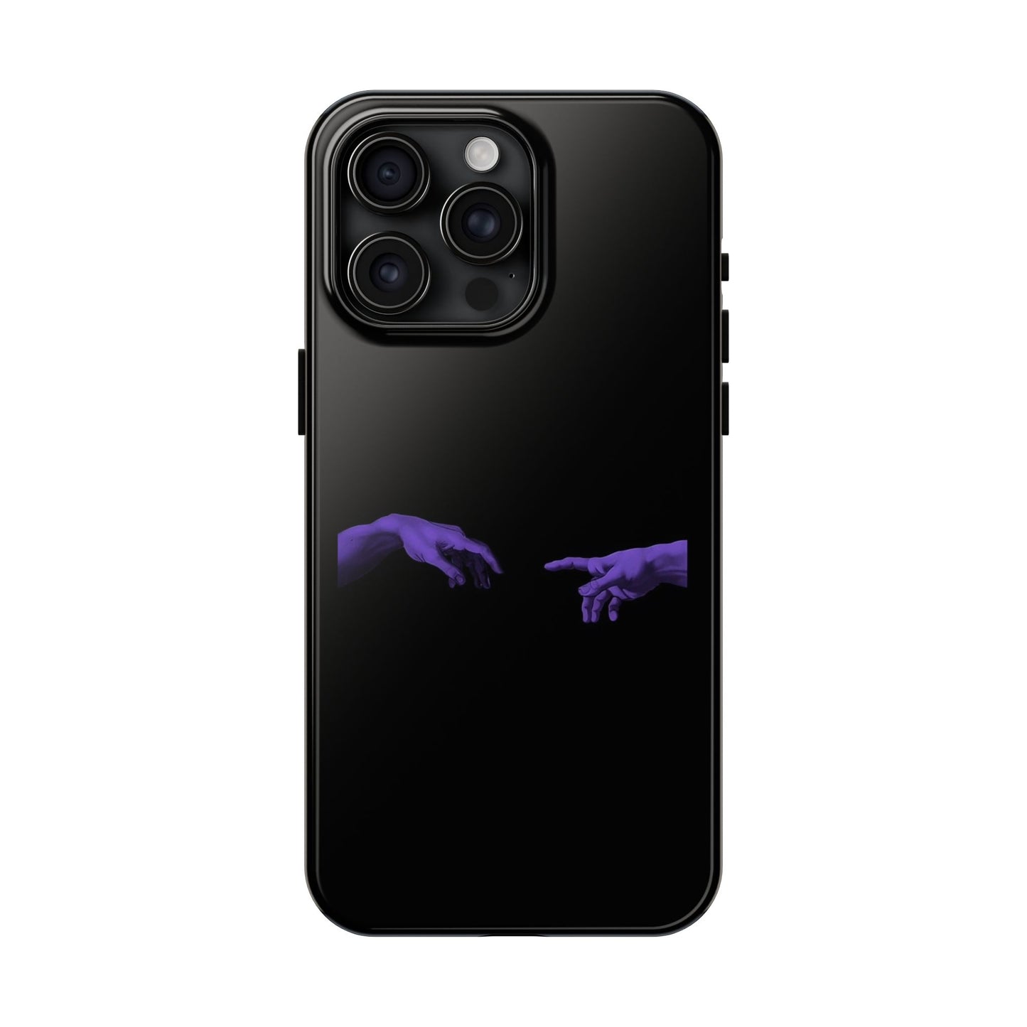 BLACK - Tough Phone Case