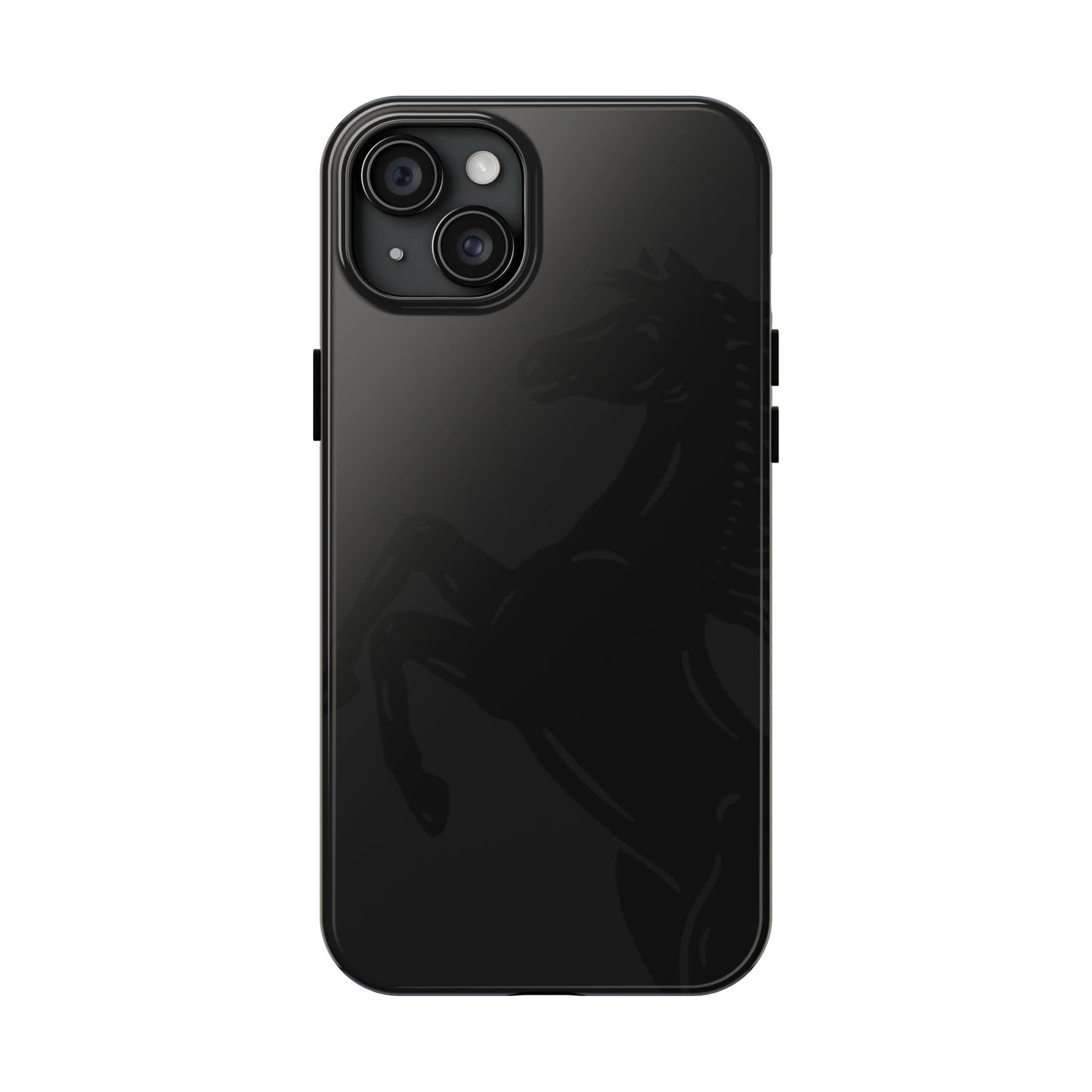 BLACK - Tough Phone Case