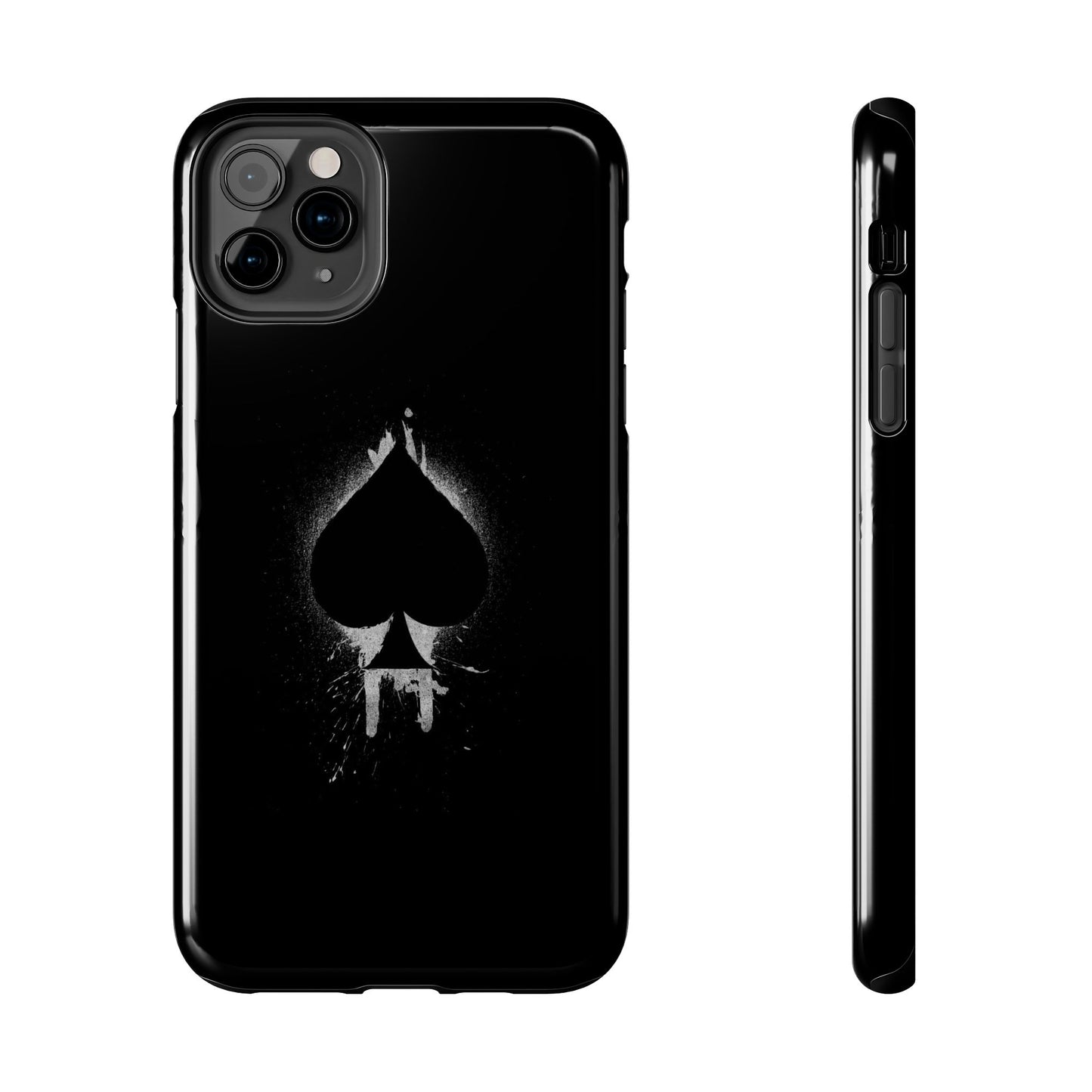 BLACK - Tough Phone Case