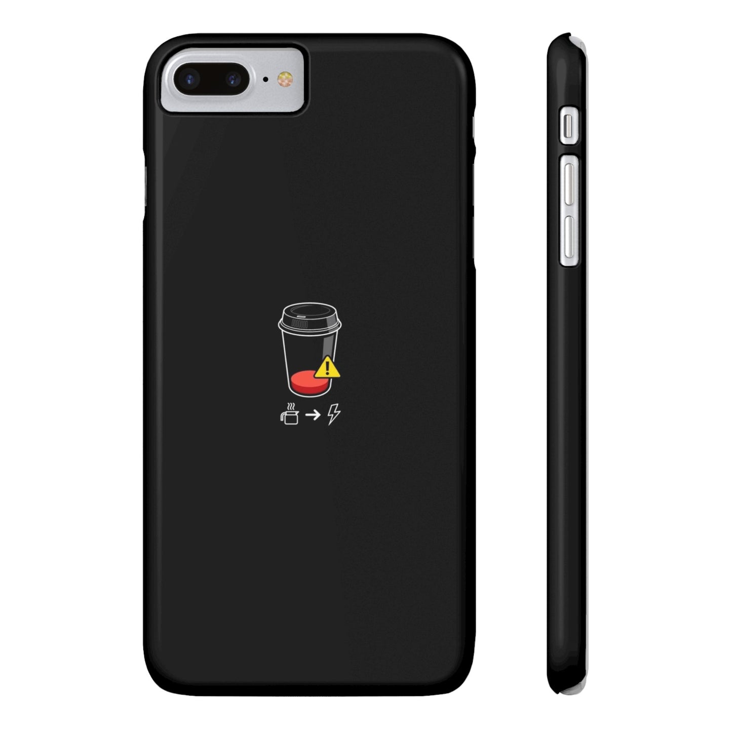 BLACK - Slim Phone Case