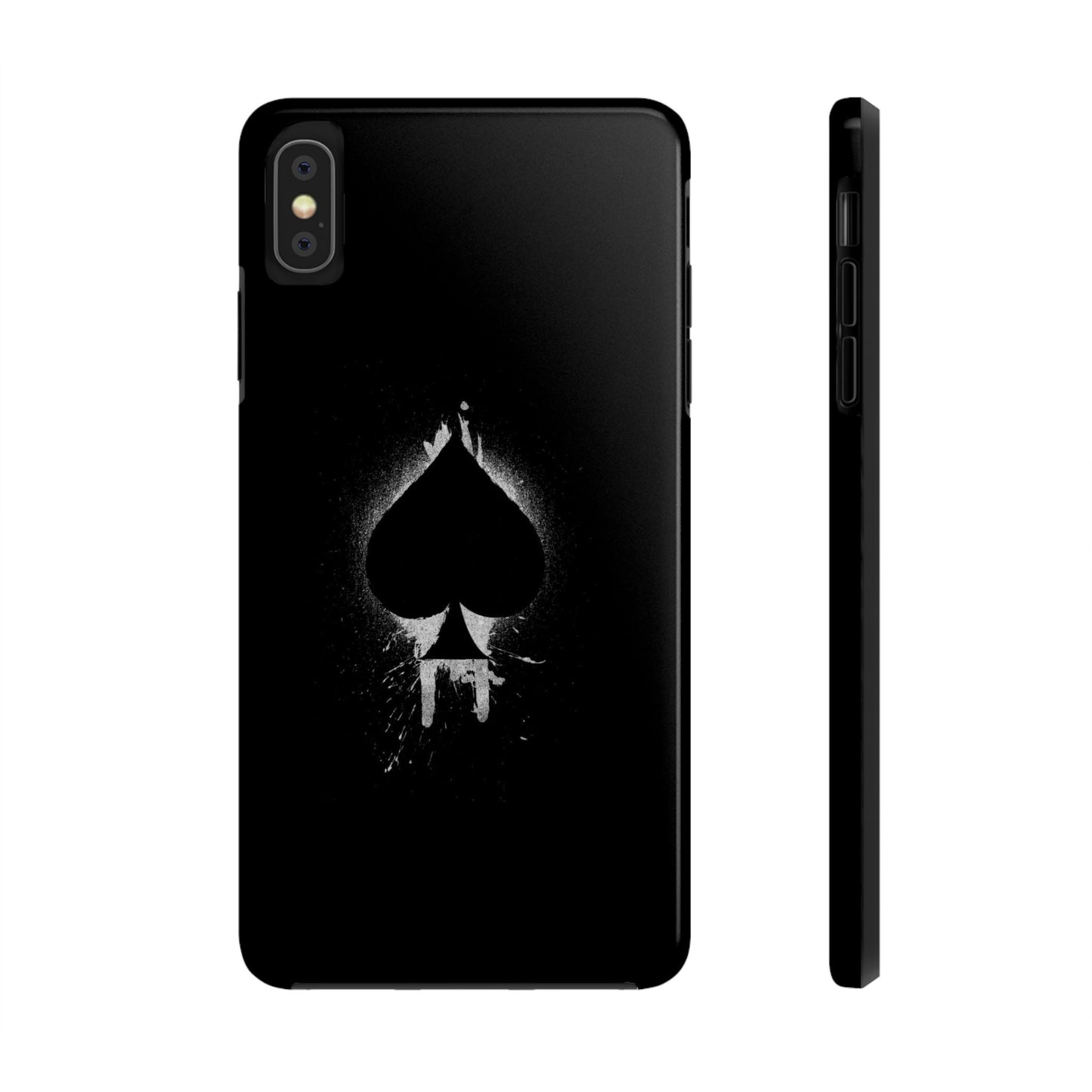 BLACK - Tough Phone Case