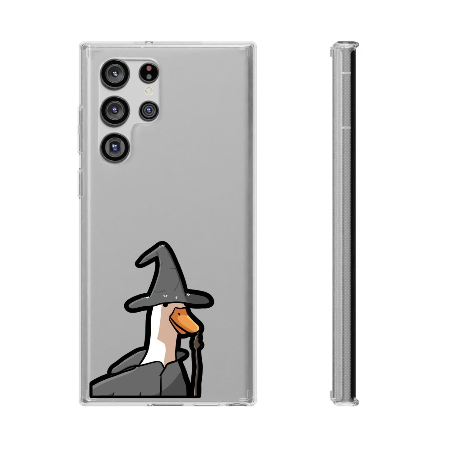 WIZARD Duck - Clear Phone Case