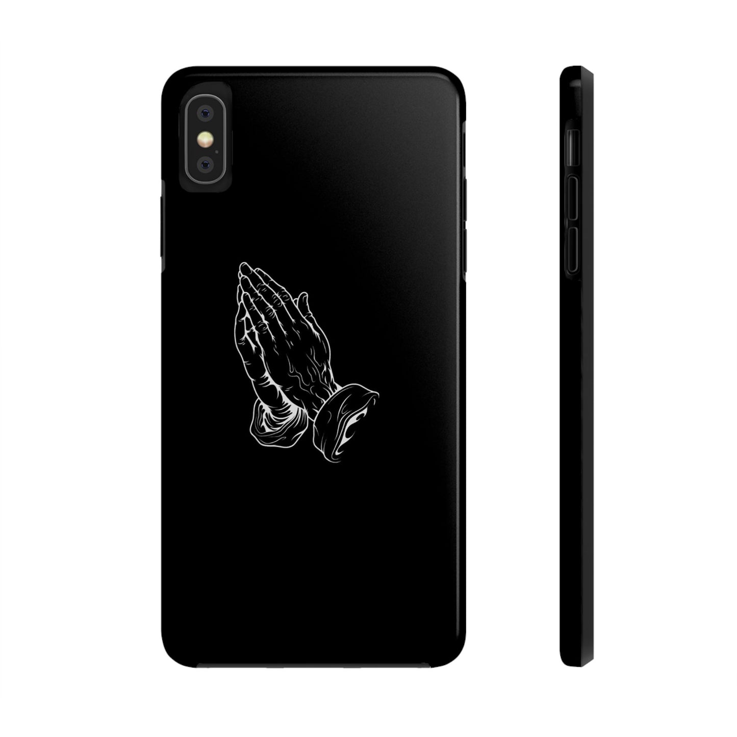 BLACK - Tough Phone Case