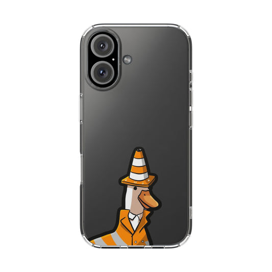SAFE DUCK - Clear Phone Case