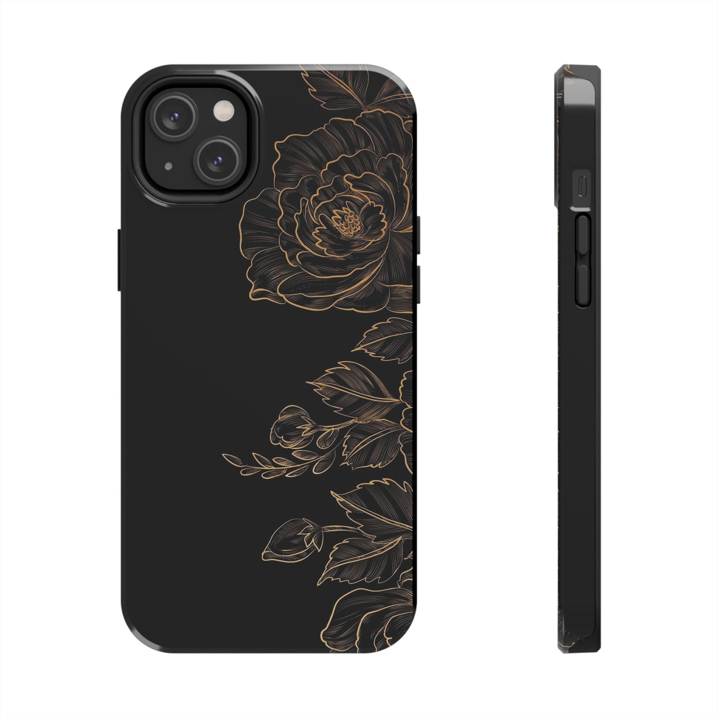 BLACK - Tough Phone Case