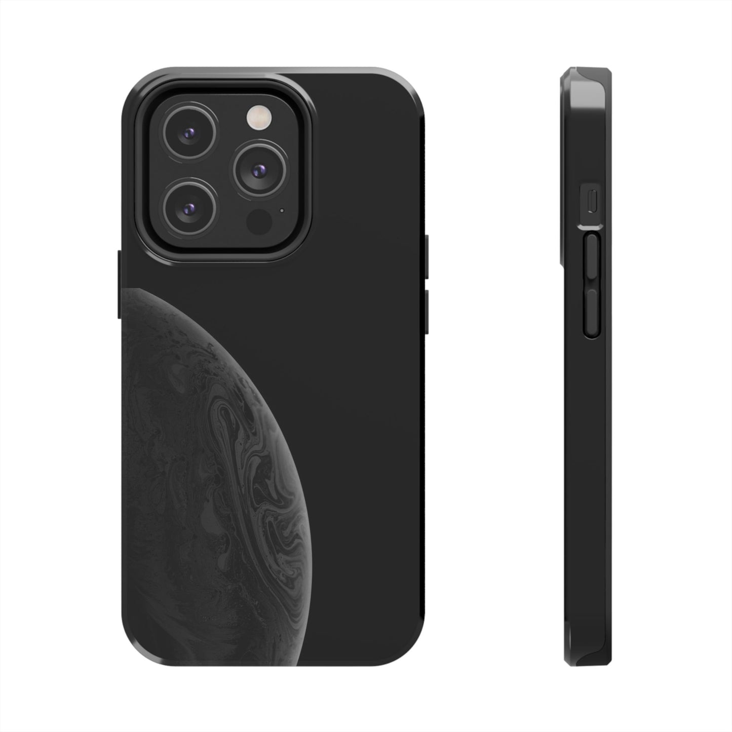 BLACK - Tough Phone Case