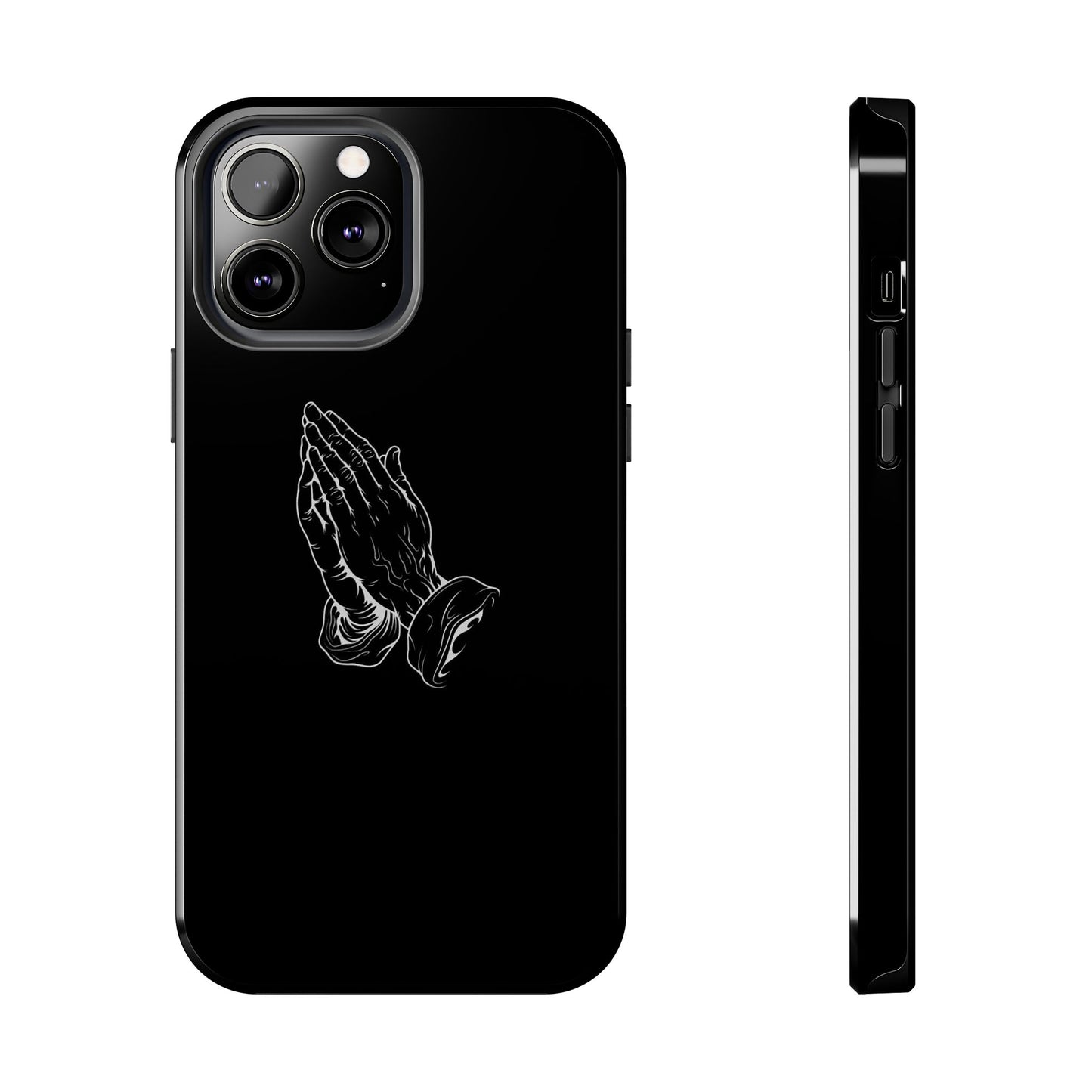 BLACK - Tough Phone Case