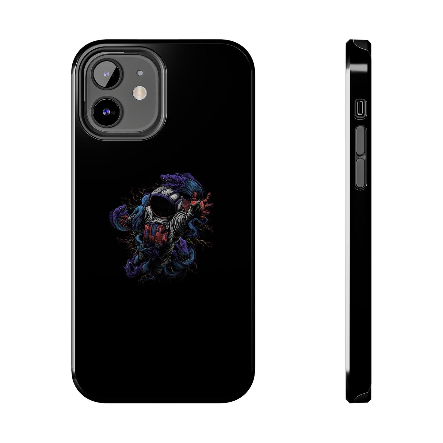 BLACK - Tough Phone Case