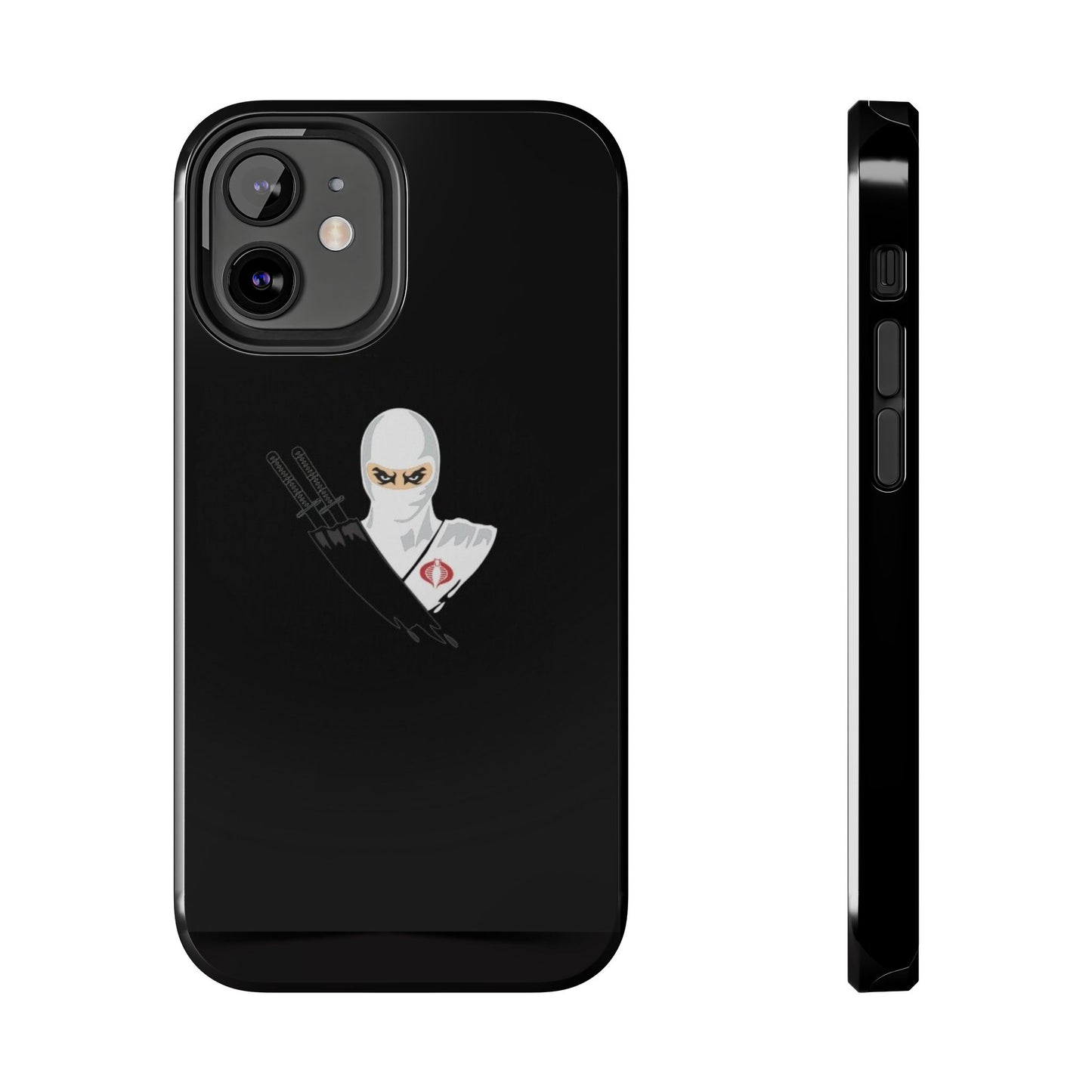 BLACK - Tough Phone Case