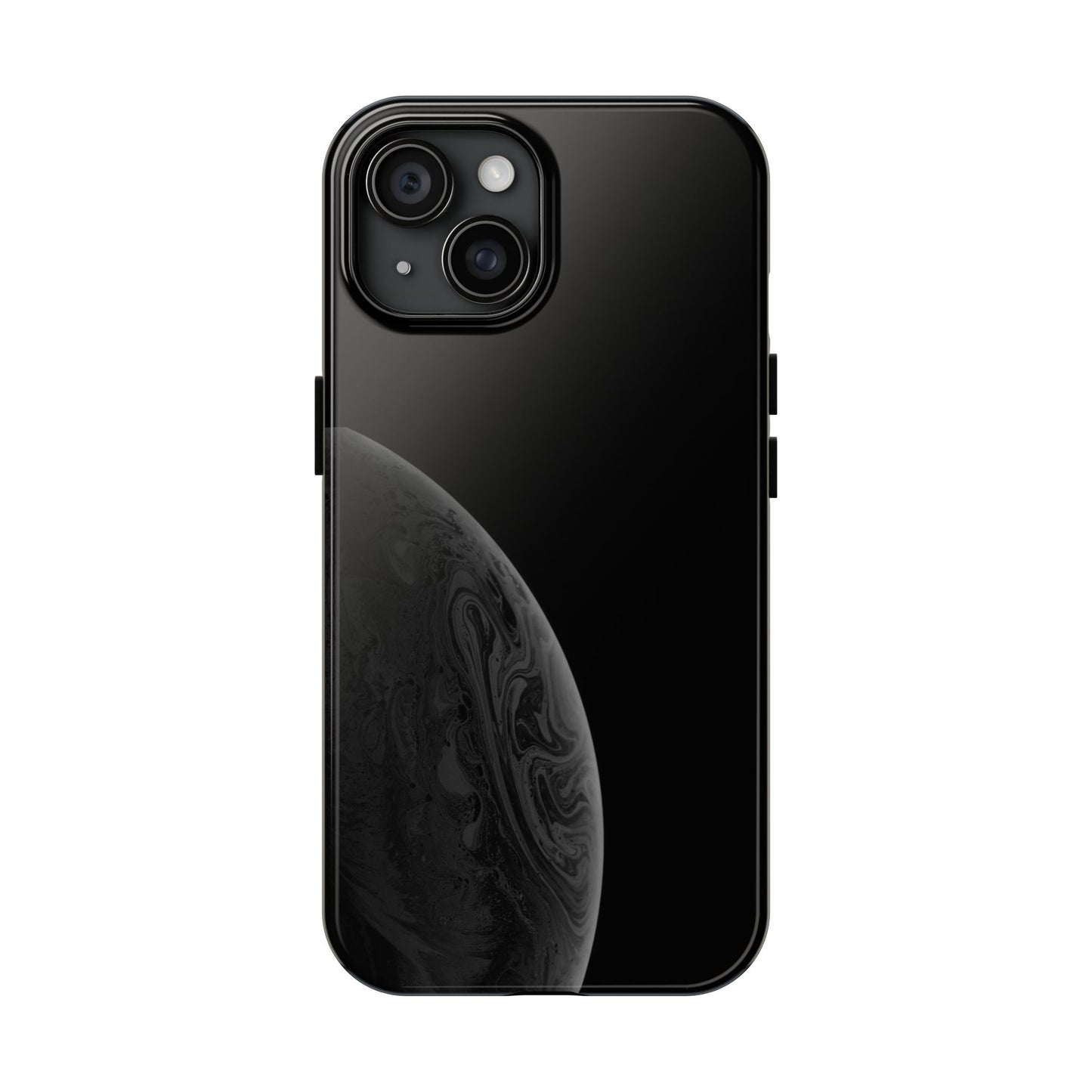 BLACK - Tough Phone Case