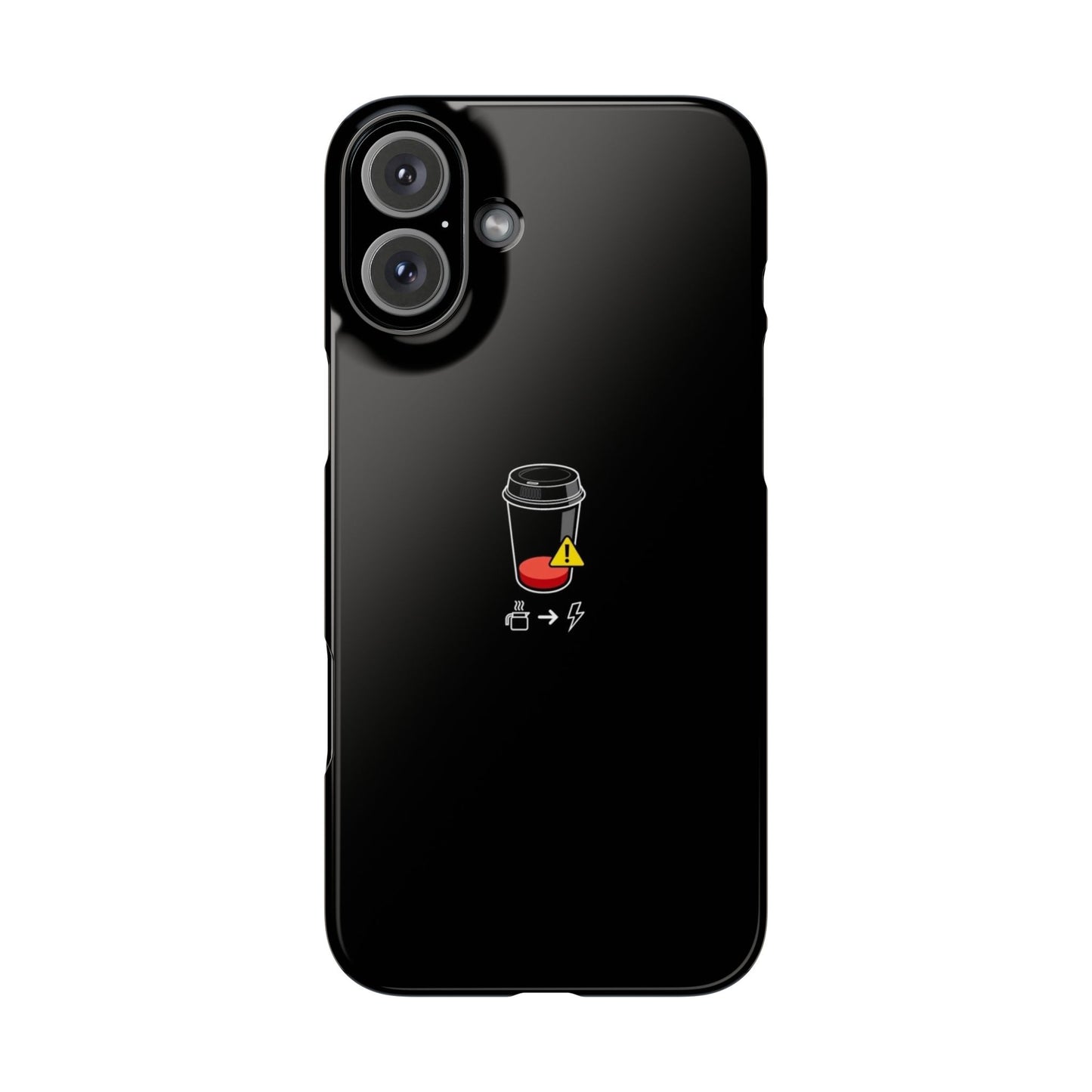 BLACK - Slim Phone Case