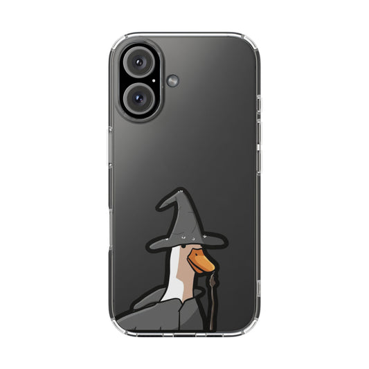 WIZARD Duck - Clear Phone Case