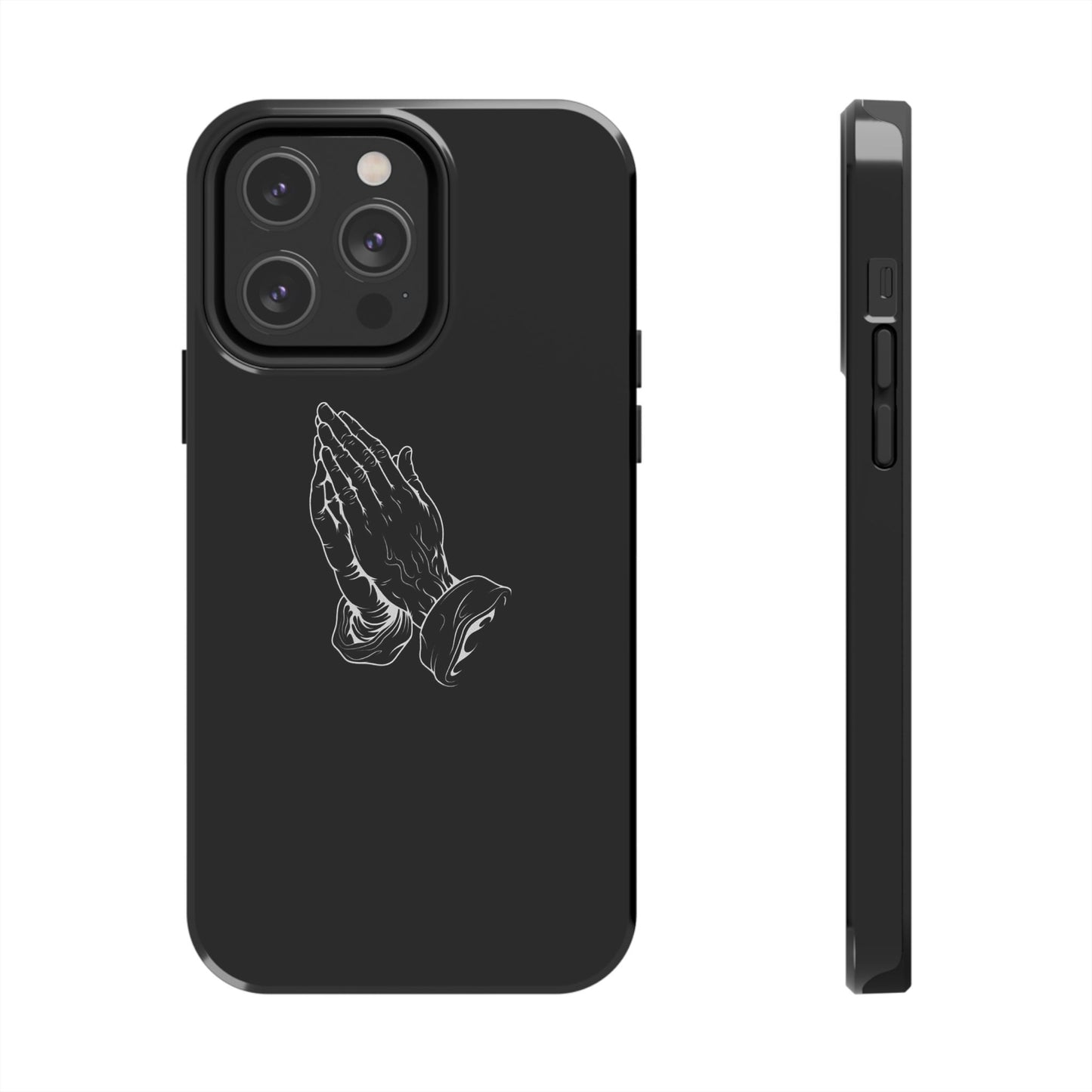 BLACK - Tough Phone Case