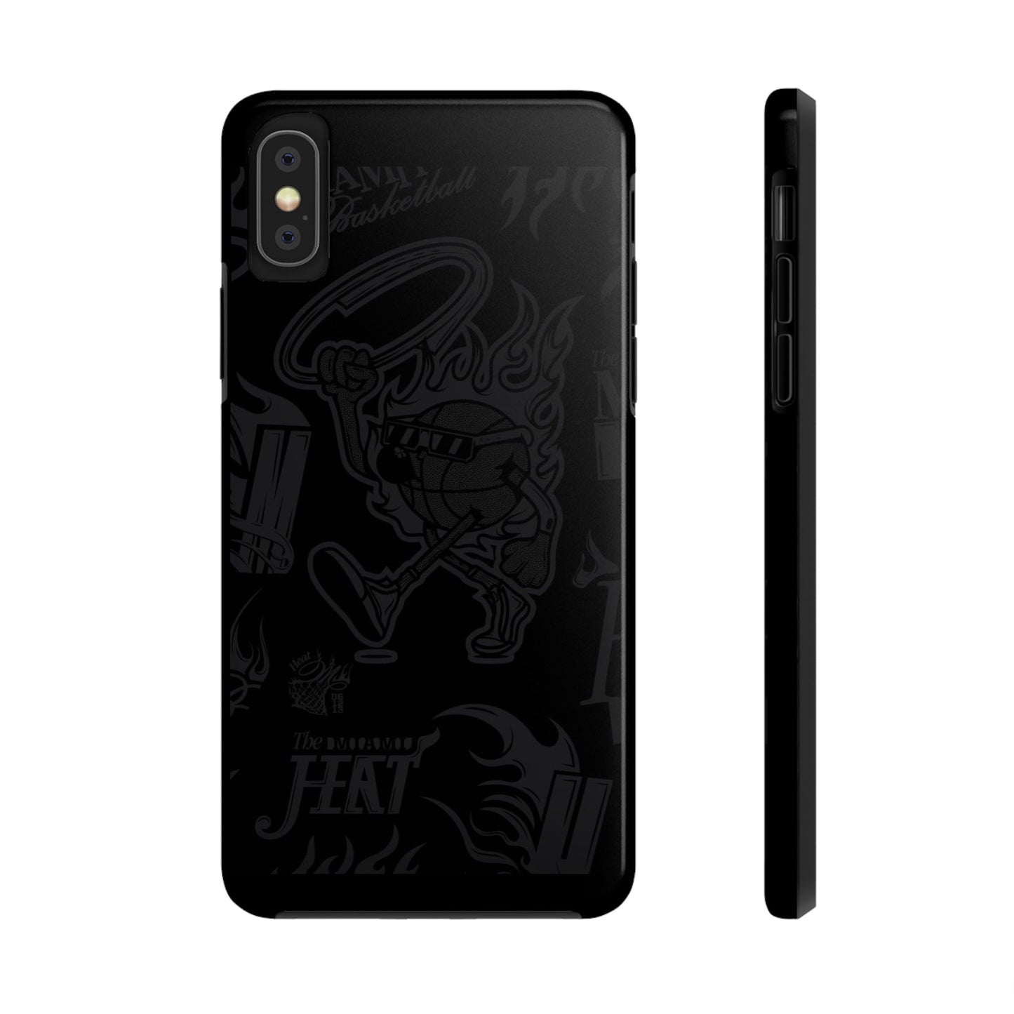 BLACK - Tough Phone Case