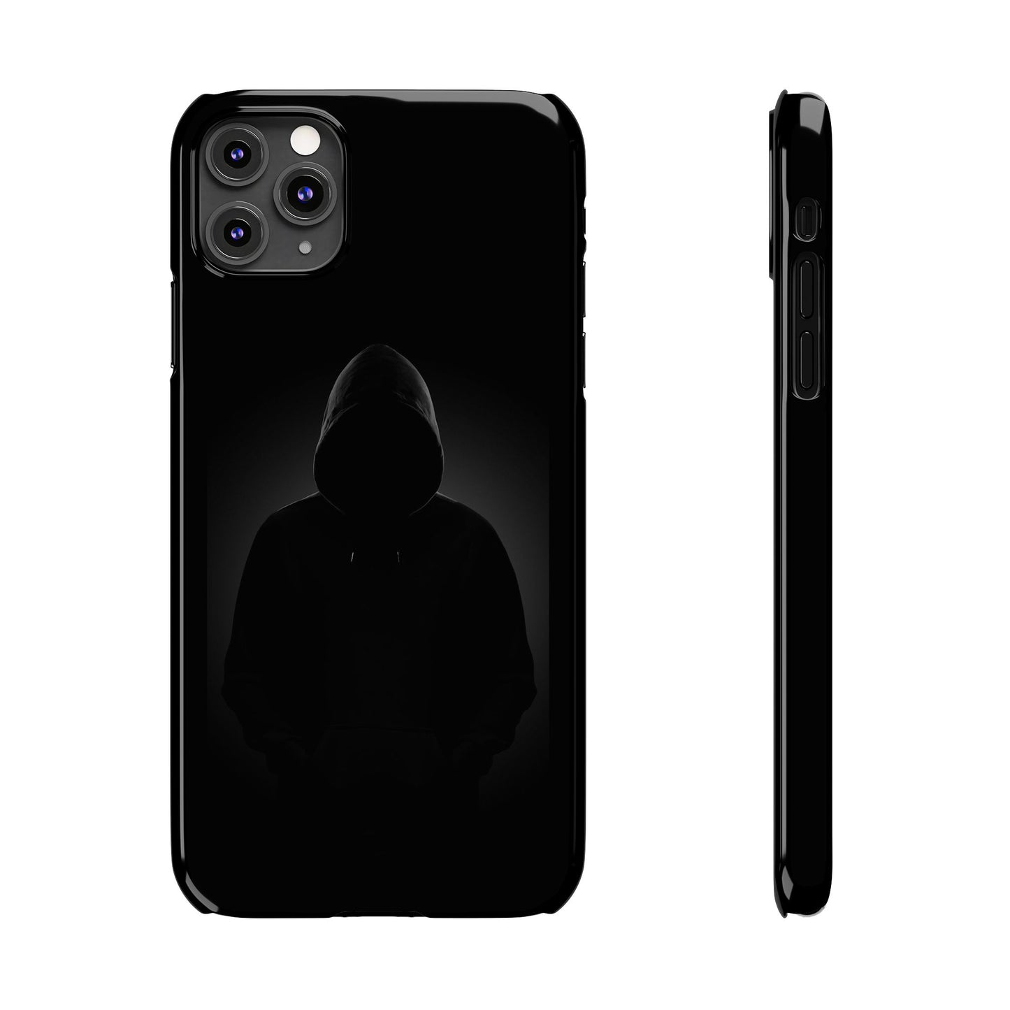 BLACK - Slim Phone Case