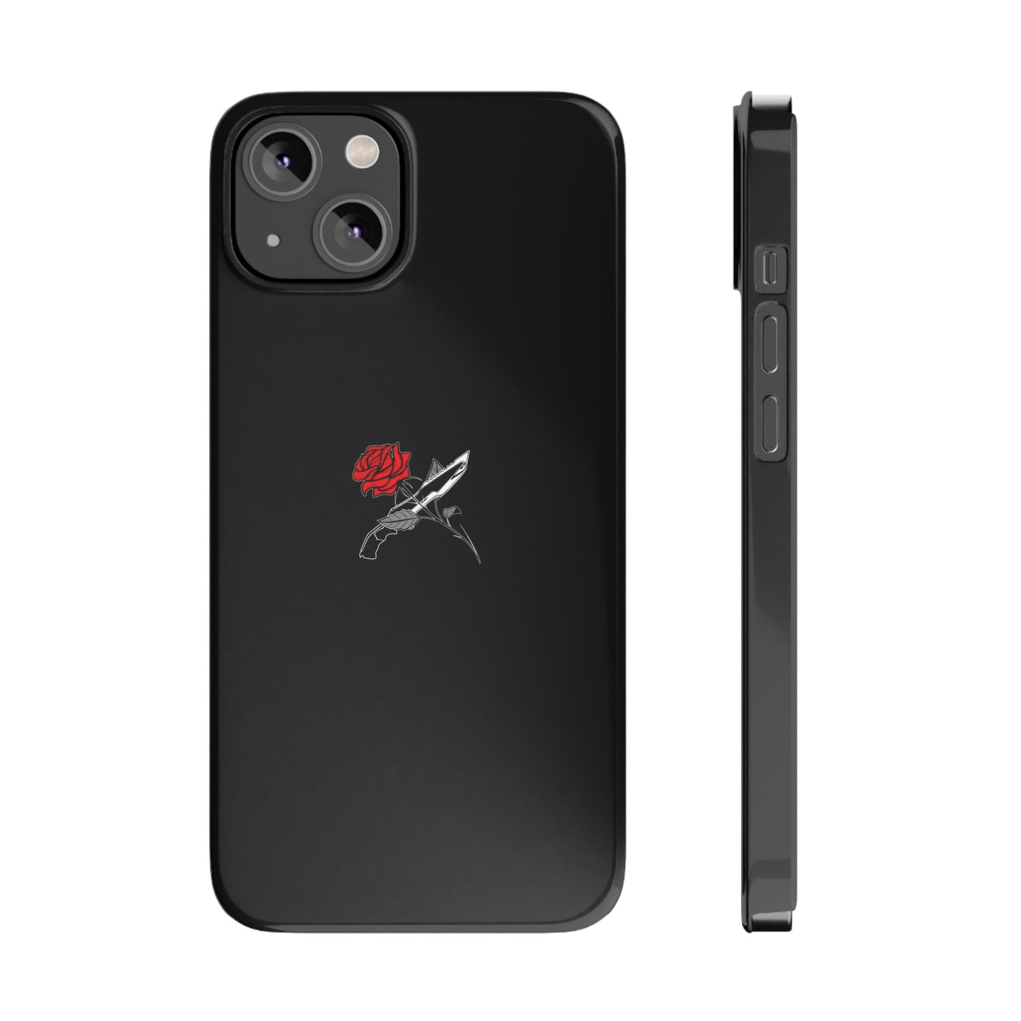 BLACK - Slim Phone Case