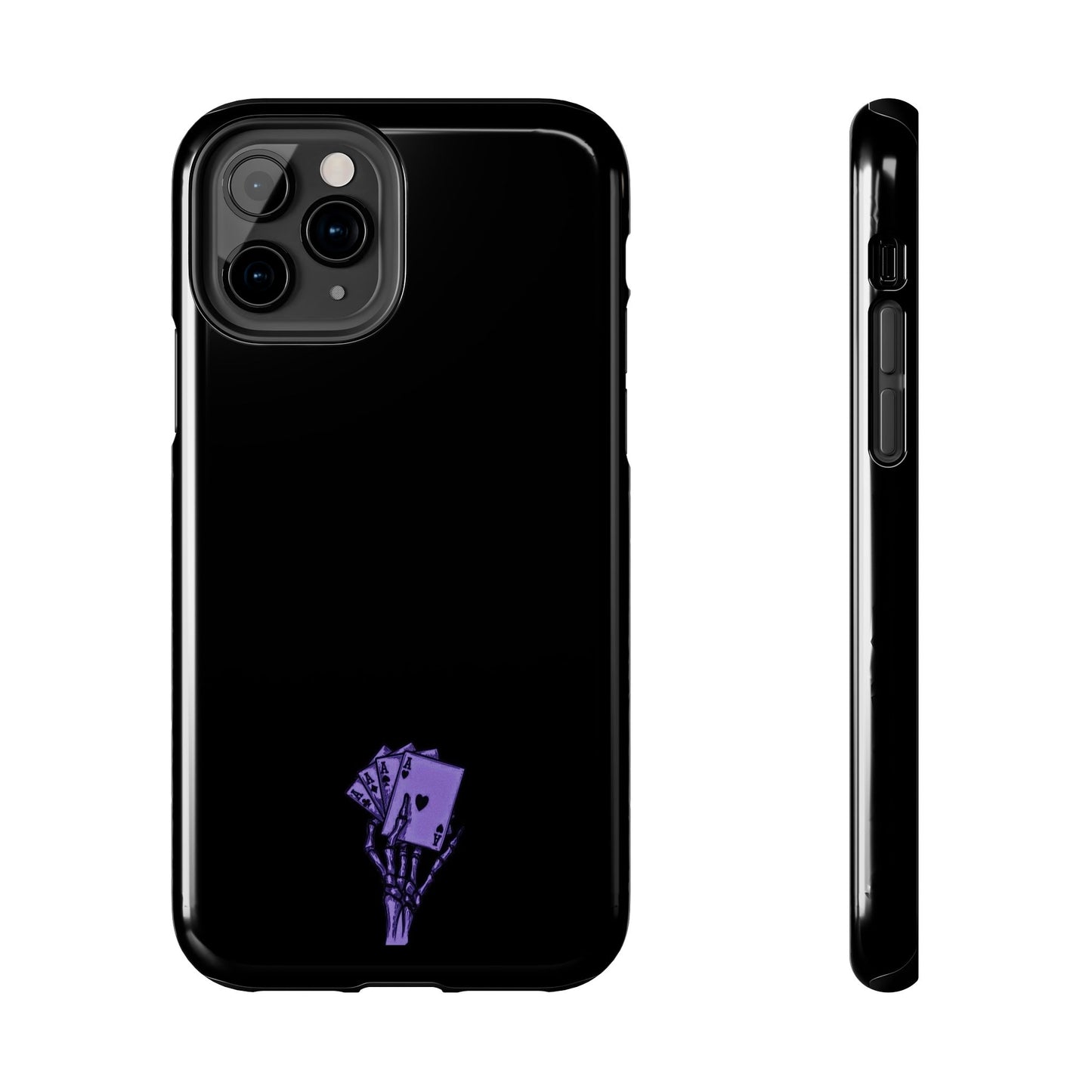 BLACK - Tough Phone Case