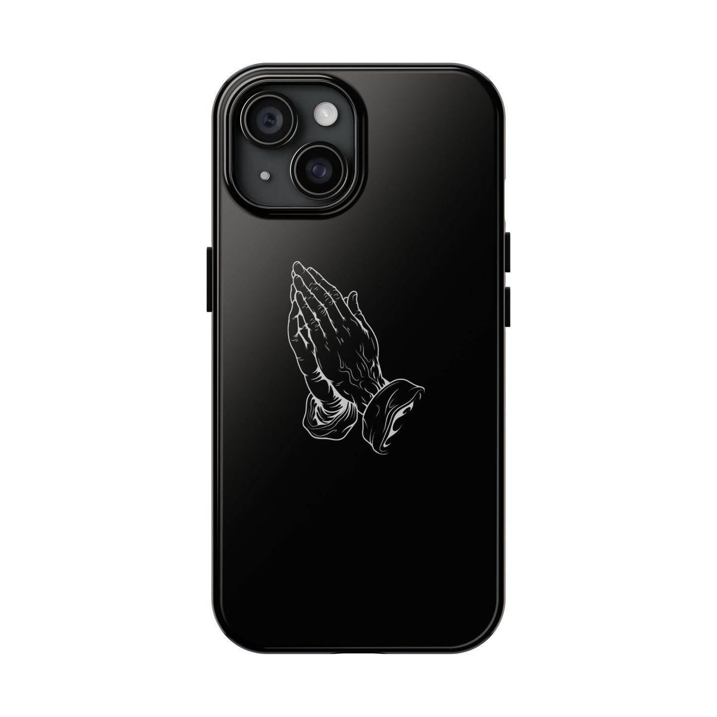 BLACK - Tough Phone Case