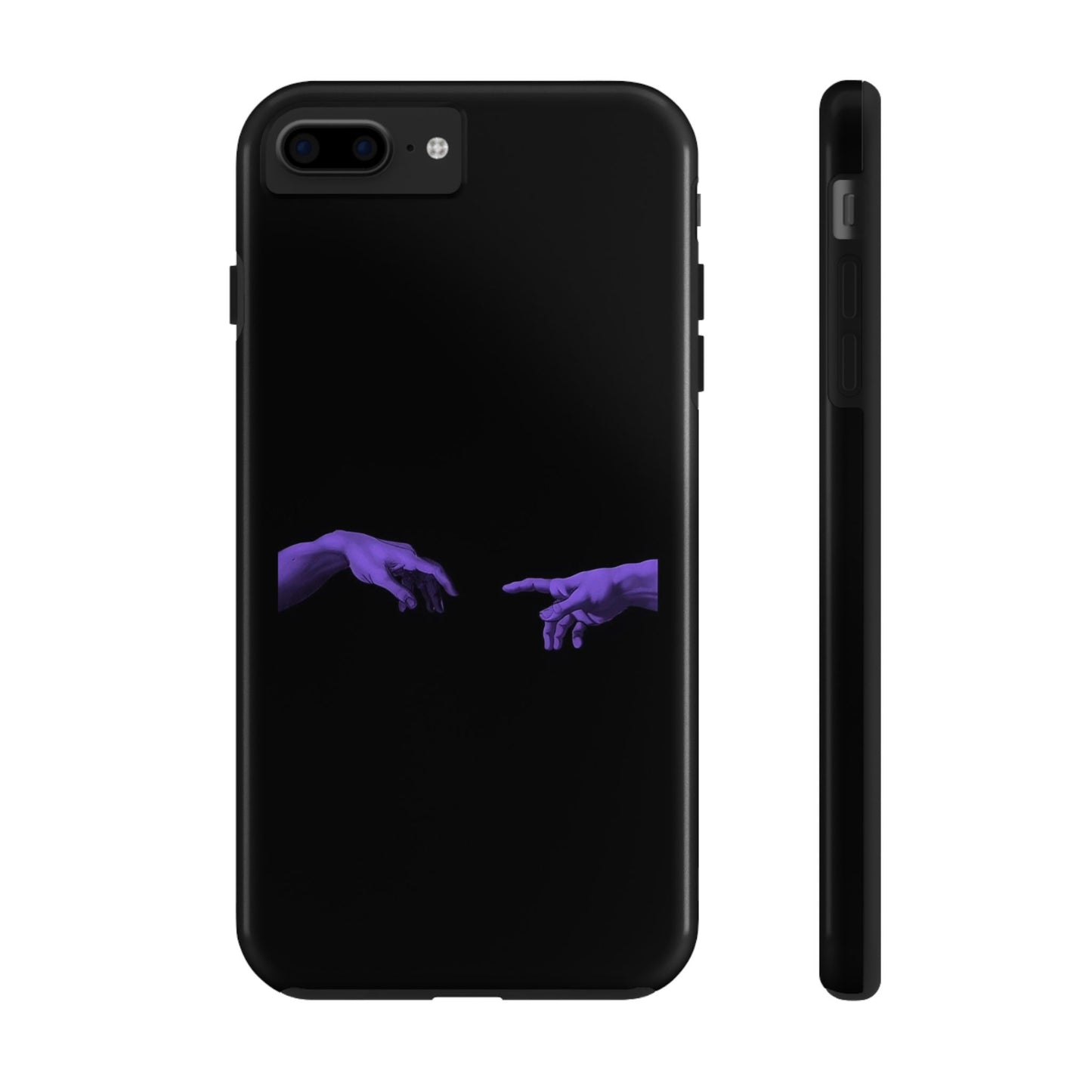 BLACK - Tough Phone Case