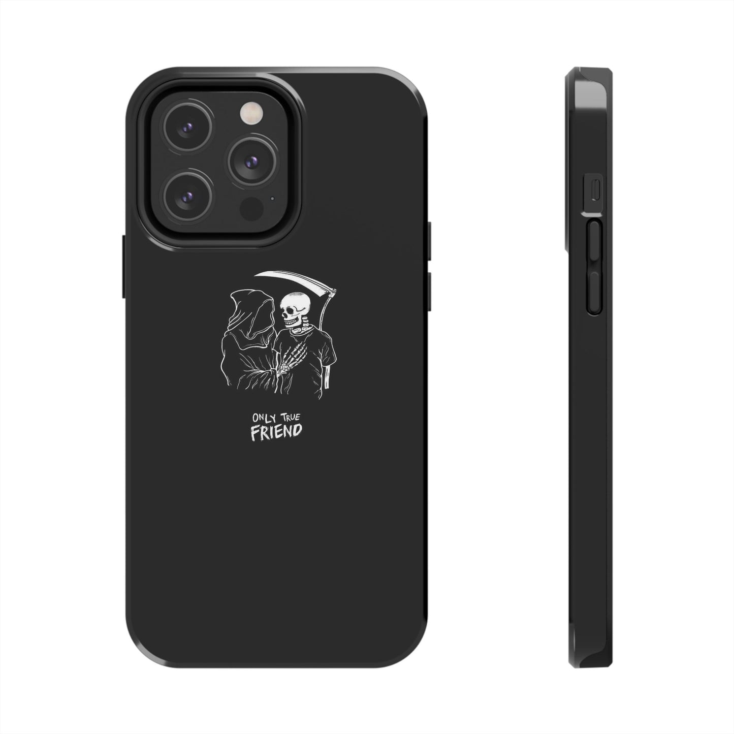 BLACK - Tough Phone Case