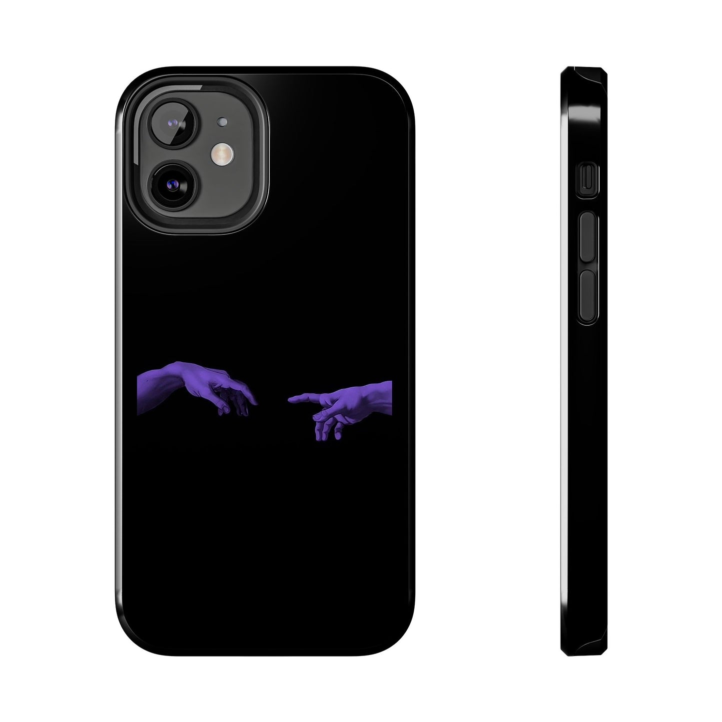 BLACK - Tough Phone Case