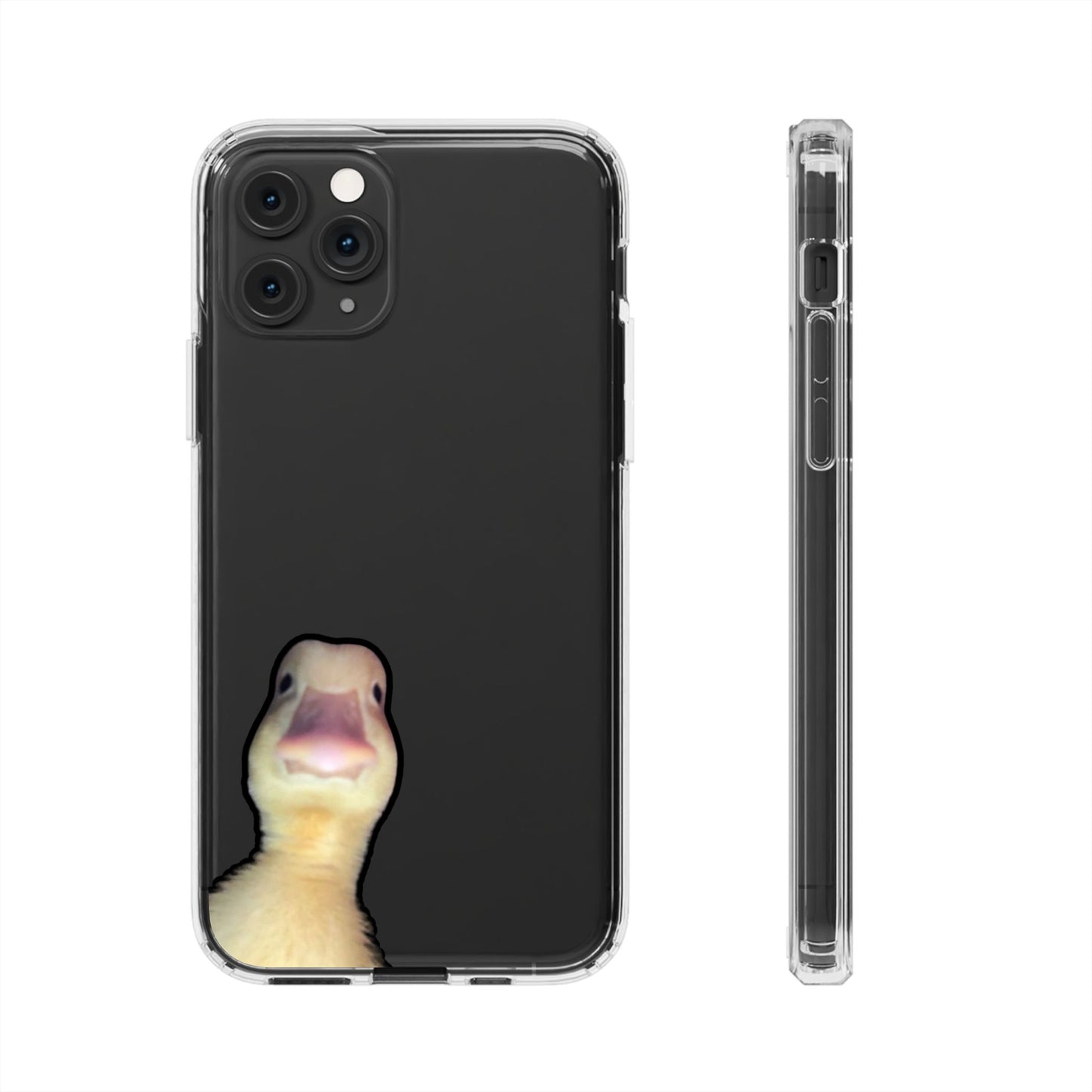 STRAIGHT Duck - Clear Phone Case