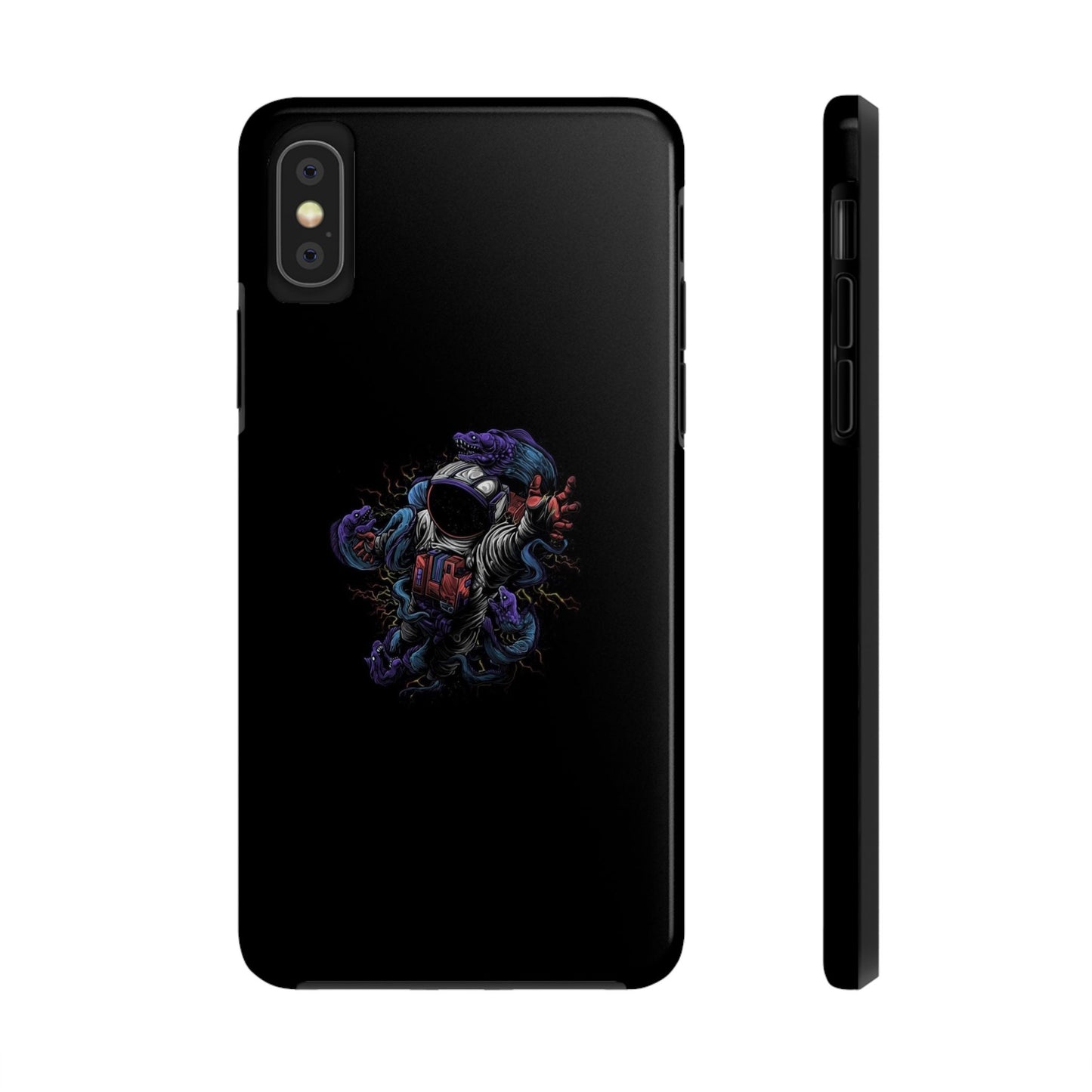 BLACK - Tough Phone Case