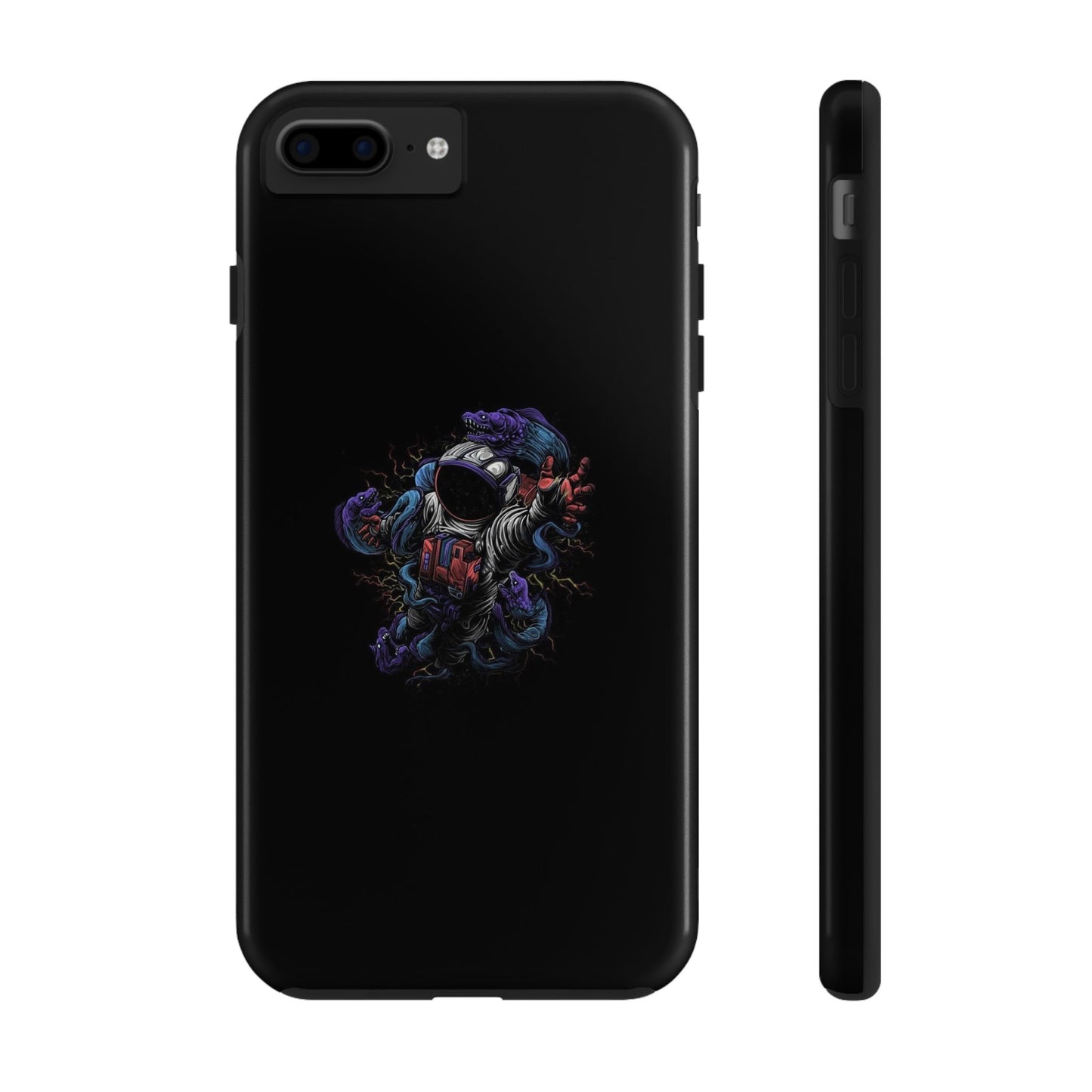 BLACK - Tough Phone Case