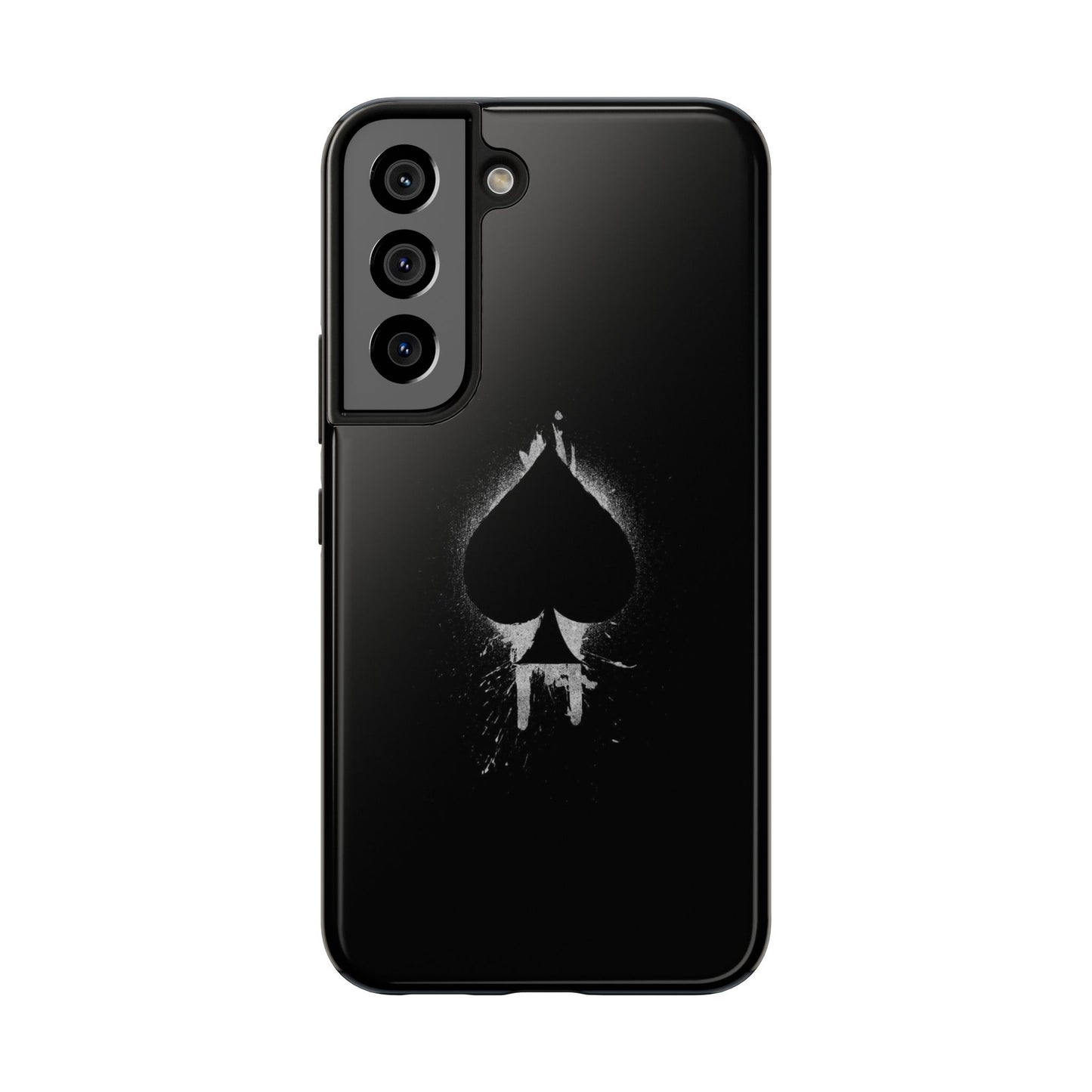 BLACK - Tough Phone Case