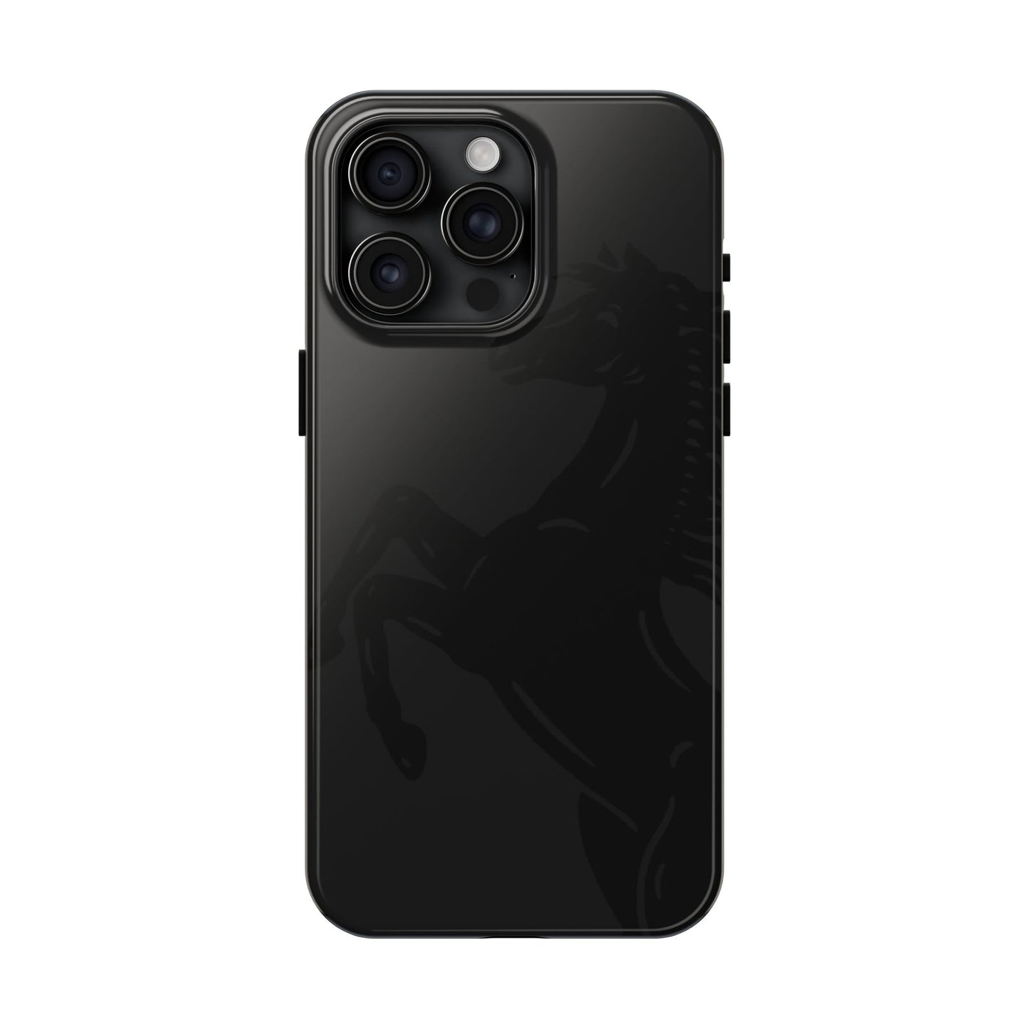 BLACK - Tough Phone Case