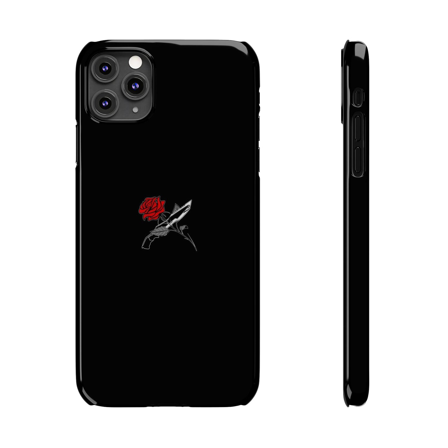 BLACK - Slim Phone Case