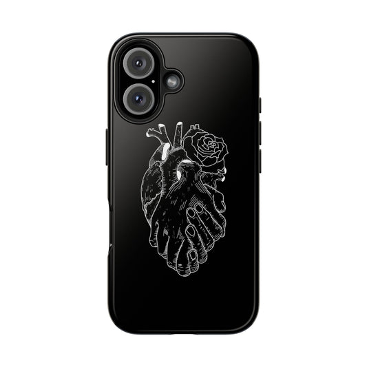 BLACK - Tough Phone Case