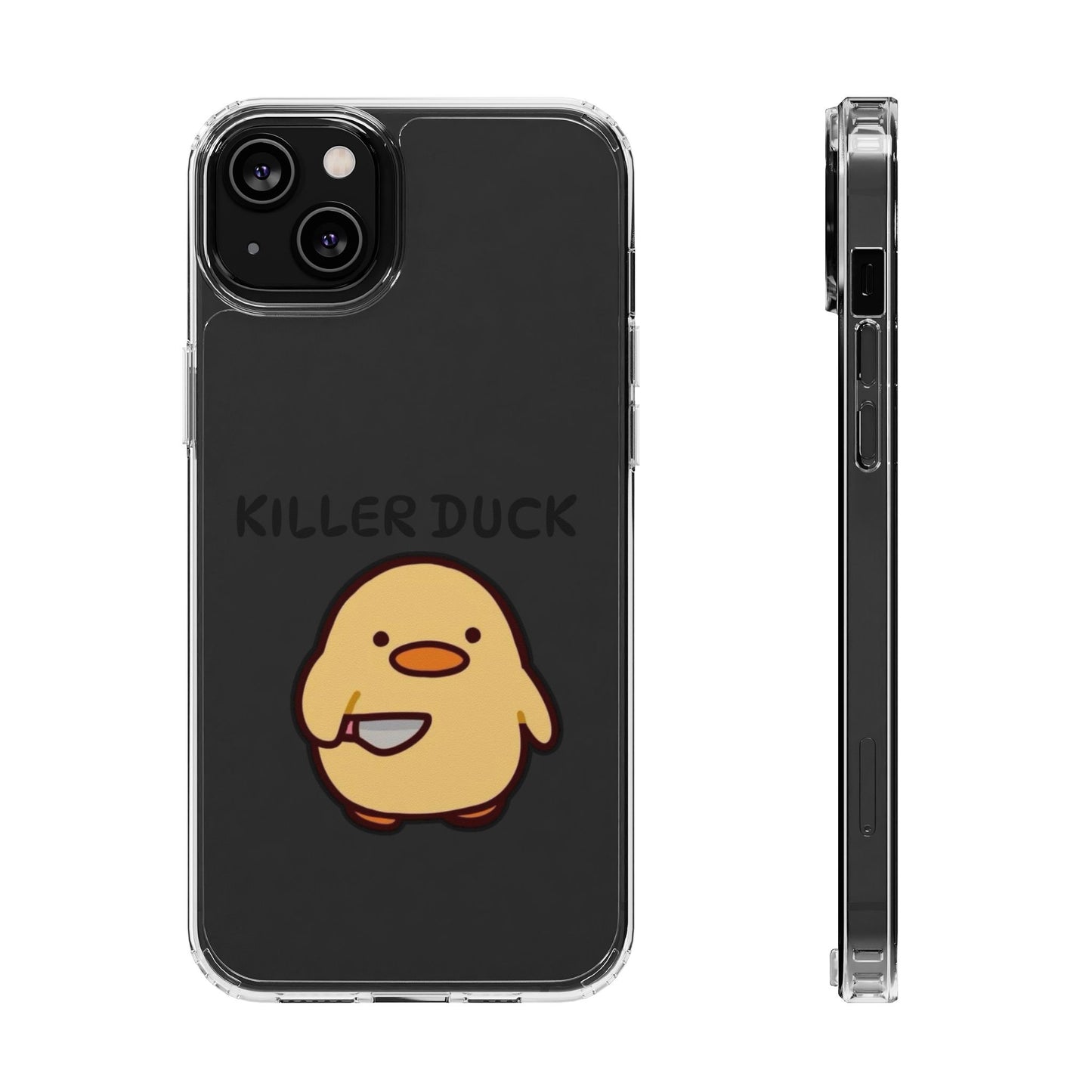 Killer Duck - Clear Phone Case