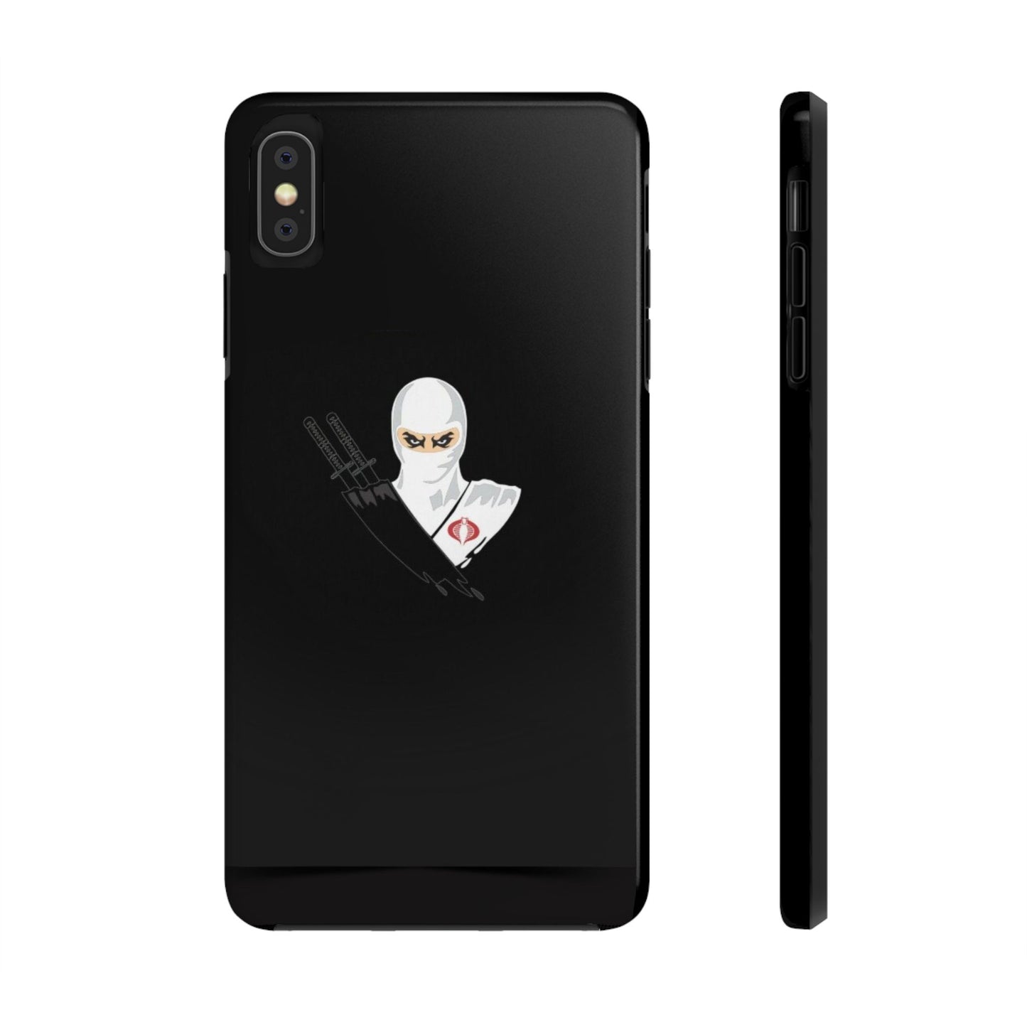 BLACK - Tough Phone Case
