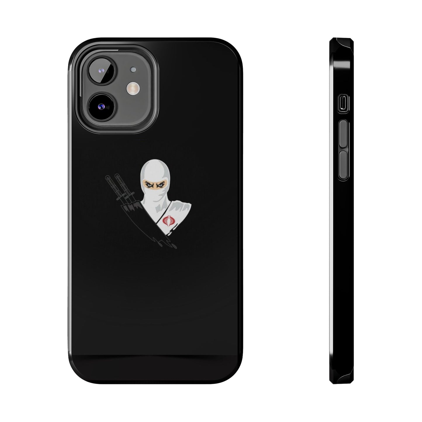 BLACK - Tough Phone Case
